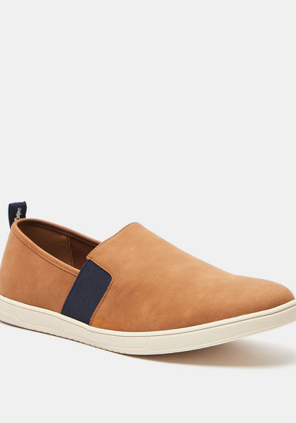Lee Cooper Men's Solid Slip-On Loafers-Men%27s Casual Shoes-image-0