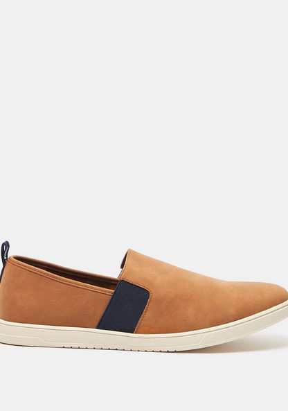 Lee Cooper Men's Solid Slip-On Loafers-Men%27s Casual Shoes-image-1
