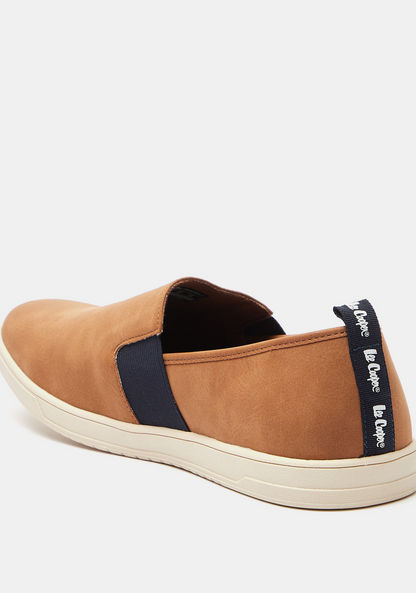 Lee Cooper Men's Solid Slip-On Loafers-Men%27s Casual Shoes-image-2