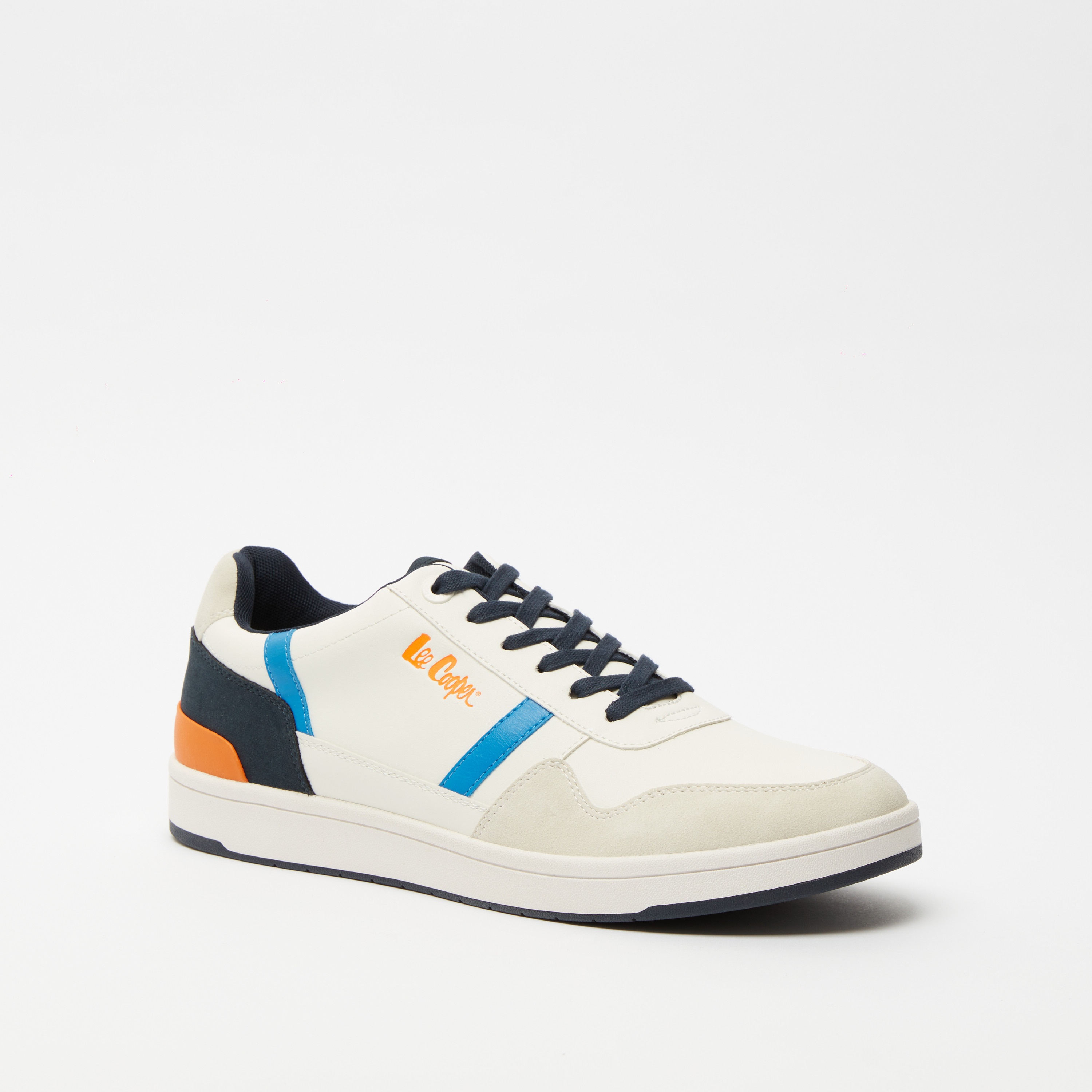 حذاء سنيكرز بطبعات ورباط إغلاق للرجال من لي كوبر-men-shoes-sneakers-image-2