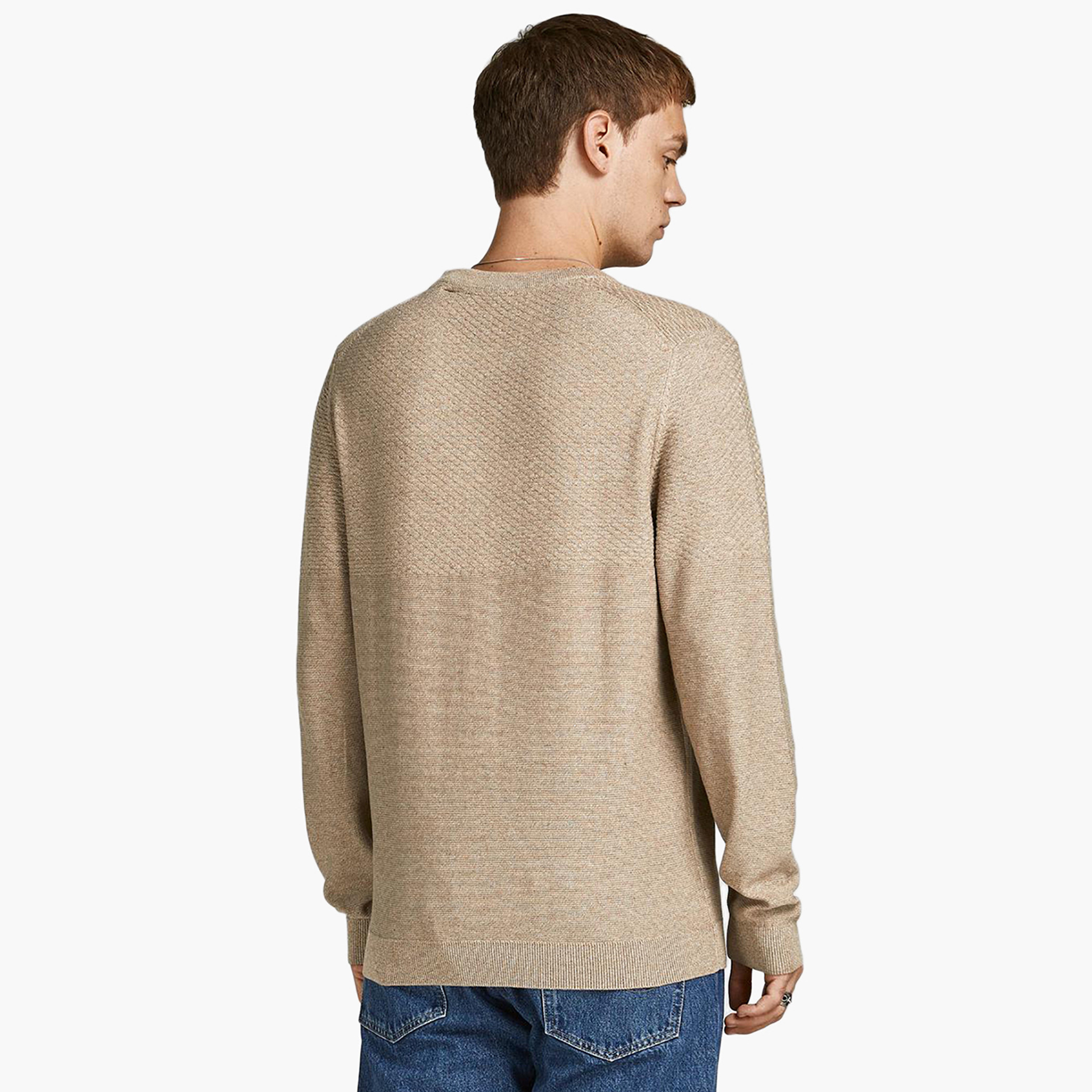 بلوفر كريم جاك آند جونس-men-clothing-sweatersandpullovers-image-5