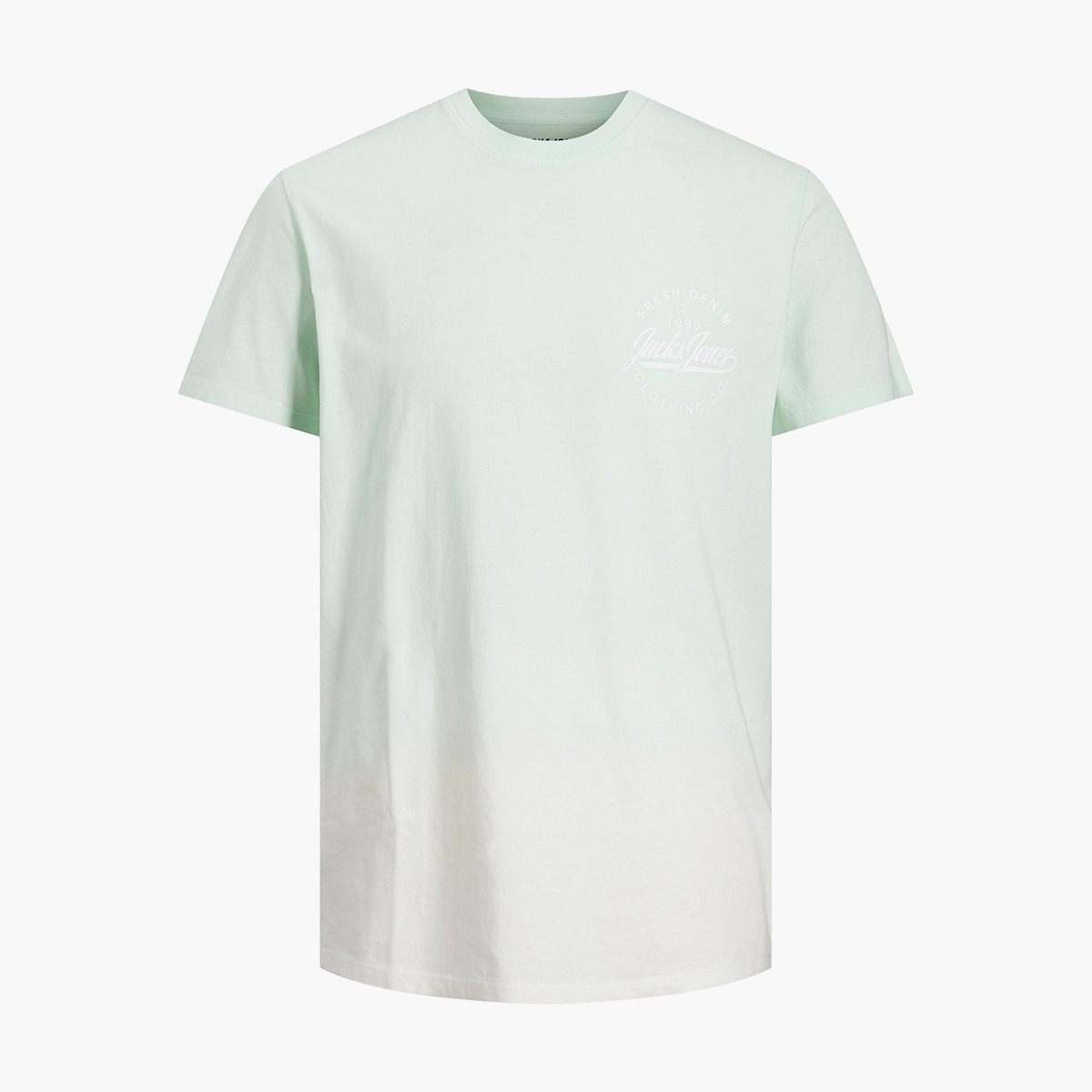 تي شيرت رجالي من جاك وجون بأكمام قصيرة وياقة دائرية وشعار منت-men-clothing-tshirtsandpolos-tshirts-image-4
