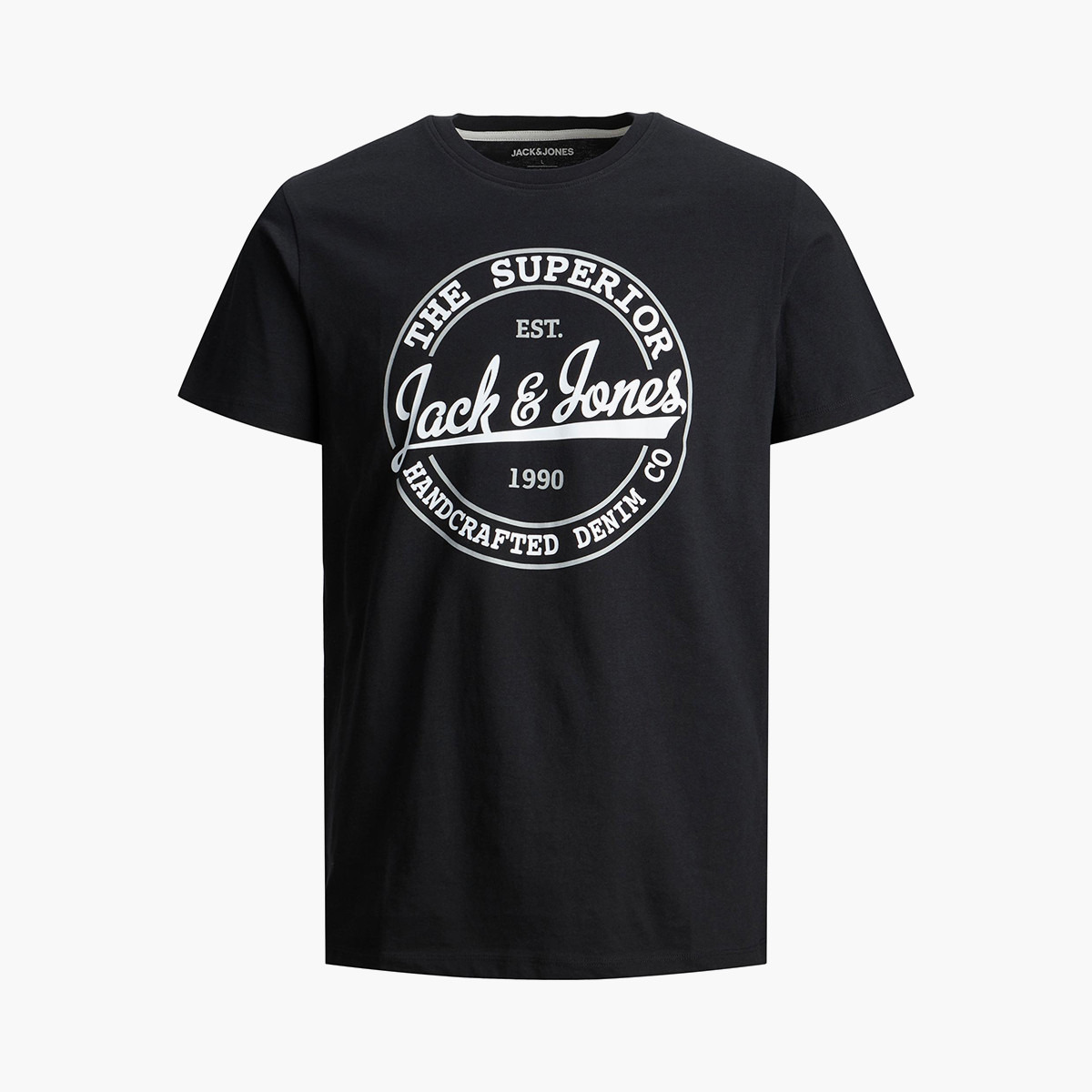 جاك آند جونس أسود تي شيرت-men-clothing-tshirtsandpolos-tshirts-image-1