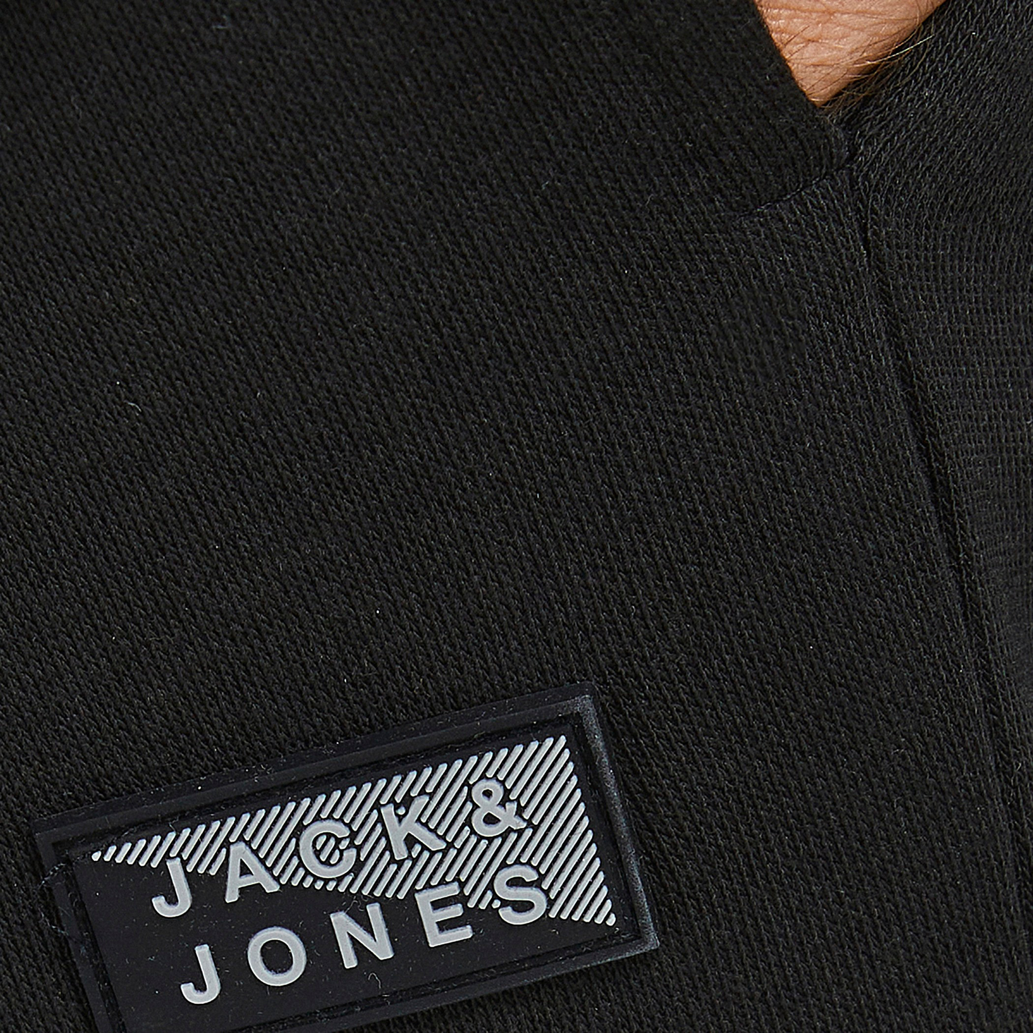 Jack & Jones Men Solid Comfort Fit Drawstring Sweatpant-men-clothing-bottoms-trousersandchinos-trousers-image-3