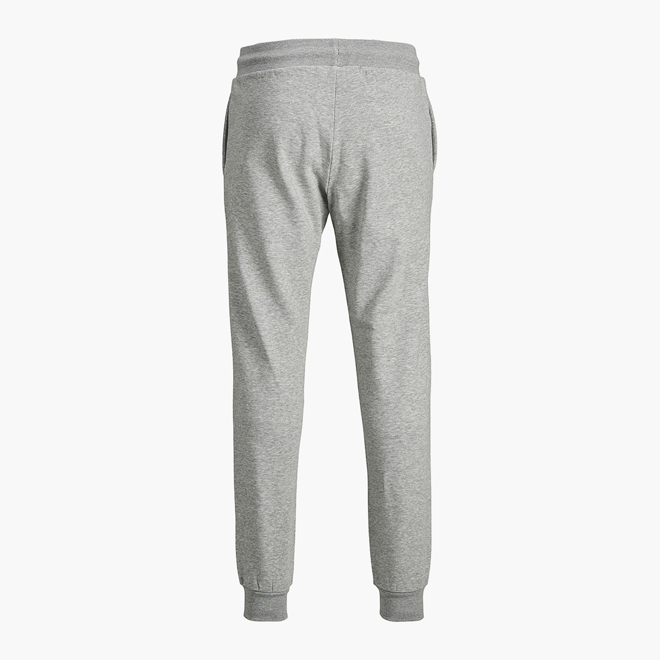 Jack & Jones Men Solid Comfort Fit Drawstring Sweatpant-men-clothing-bottoms-trousersandchinos-trousers-image-2
