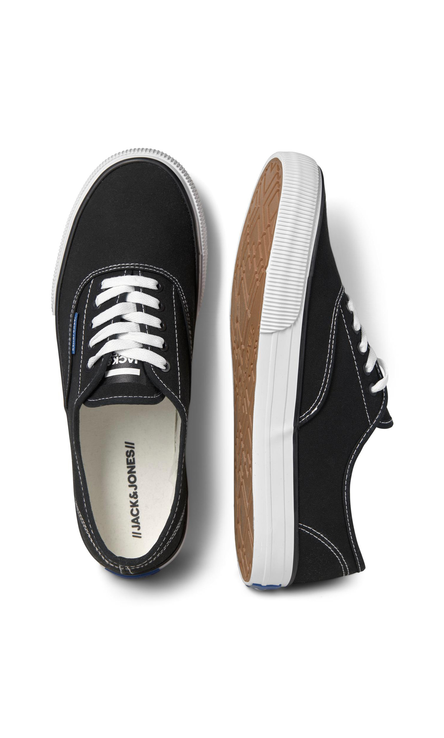 سنيكرز كاجوال ذو كانفاس من جاك آند جونز للرجال  12201283-men-shoes-sneakers-image-4