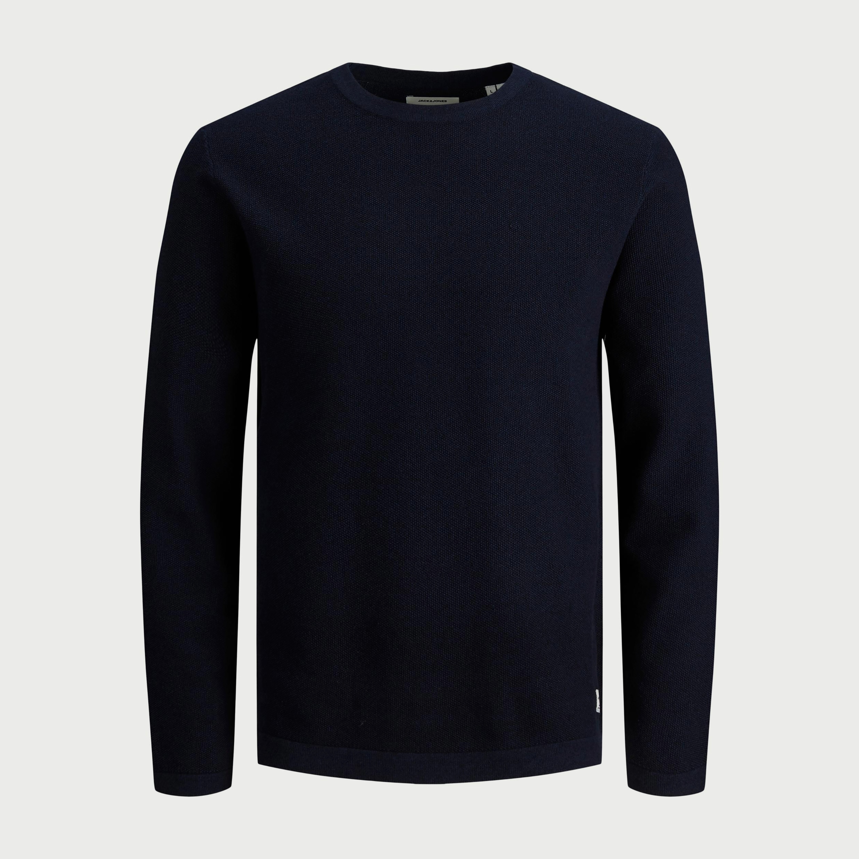 Jack & Jones Plain Crew Neck Long Sleeves Pullover-men-clothing-sweatersandpullovers-image-5
