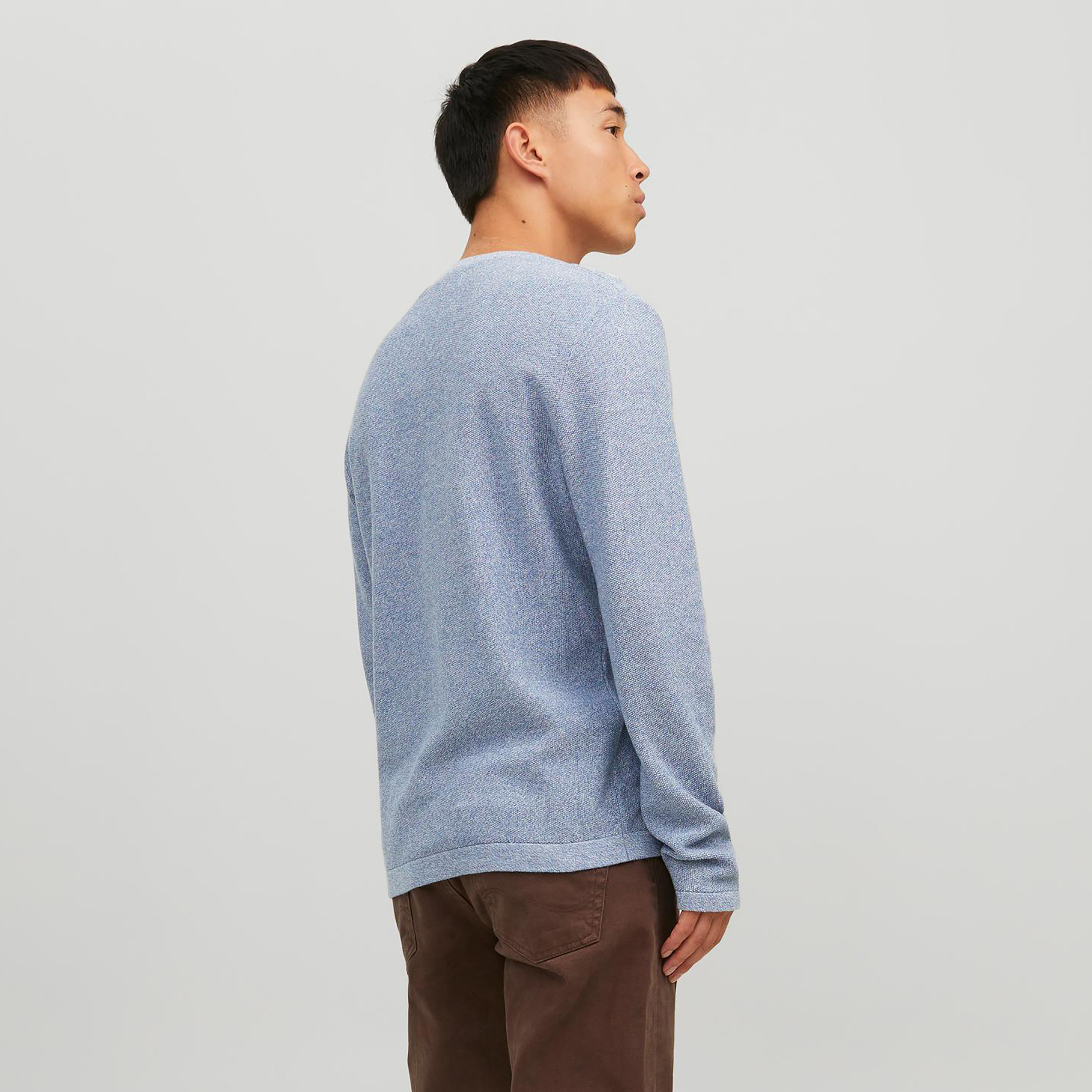 Jack & Jones Plain Crew Neck Long Sleeves Pullover-men-clothing-sweatersandpullovers-image-9