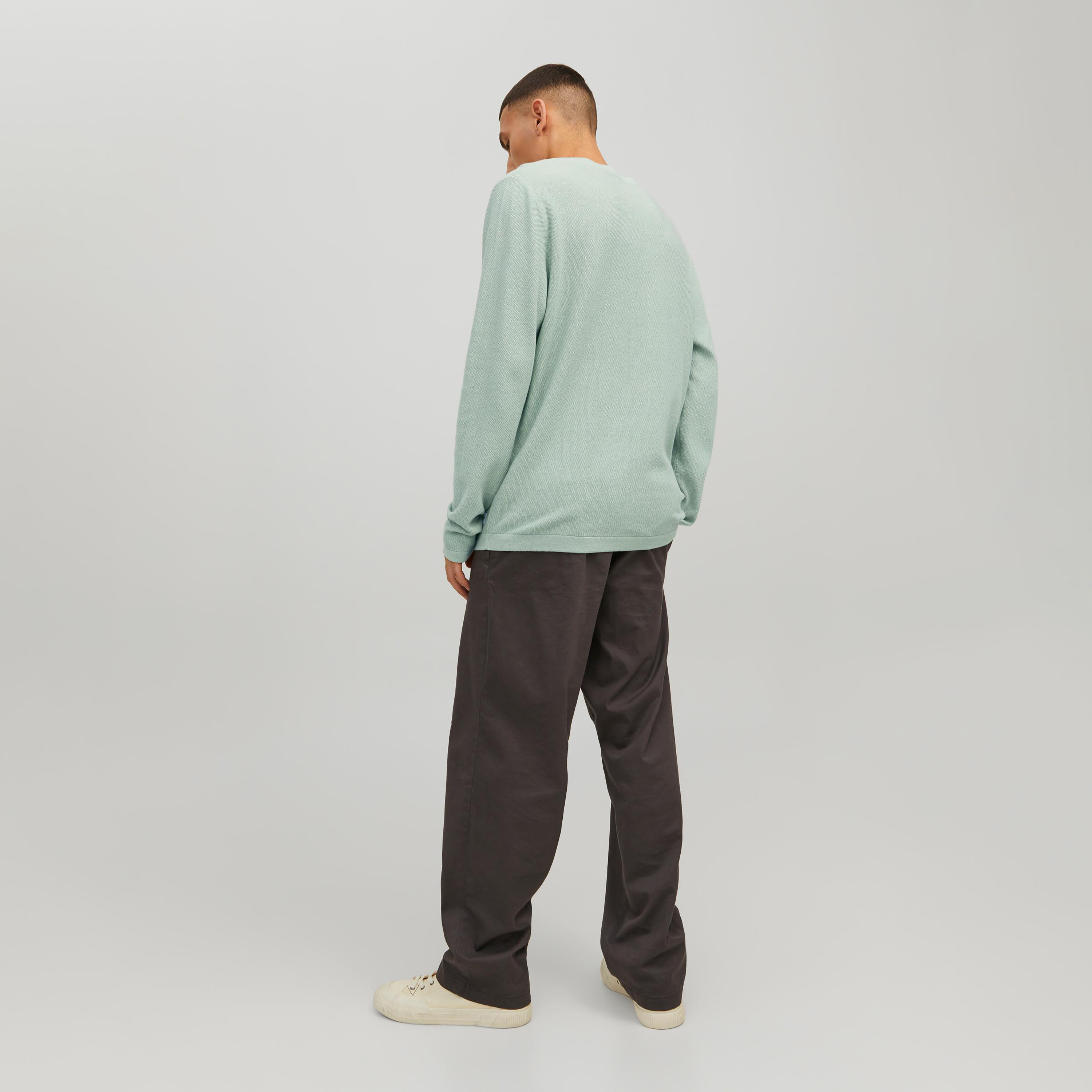 Jack & Jones Plain Crew Neck Long Sleeves Pullover-men-clothing-sweatersandpullovers-image-14