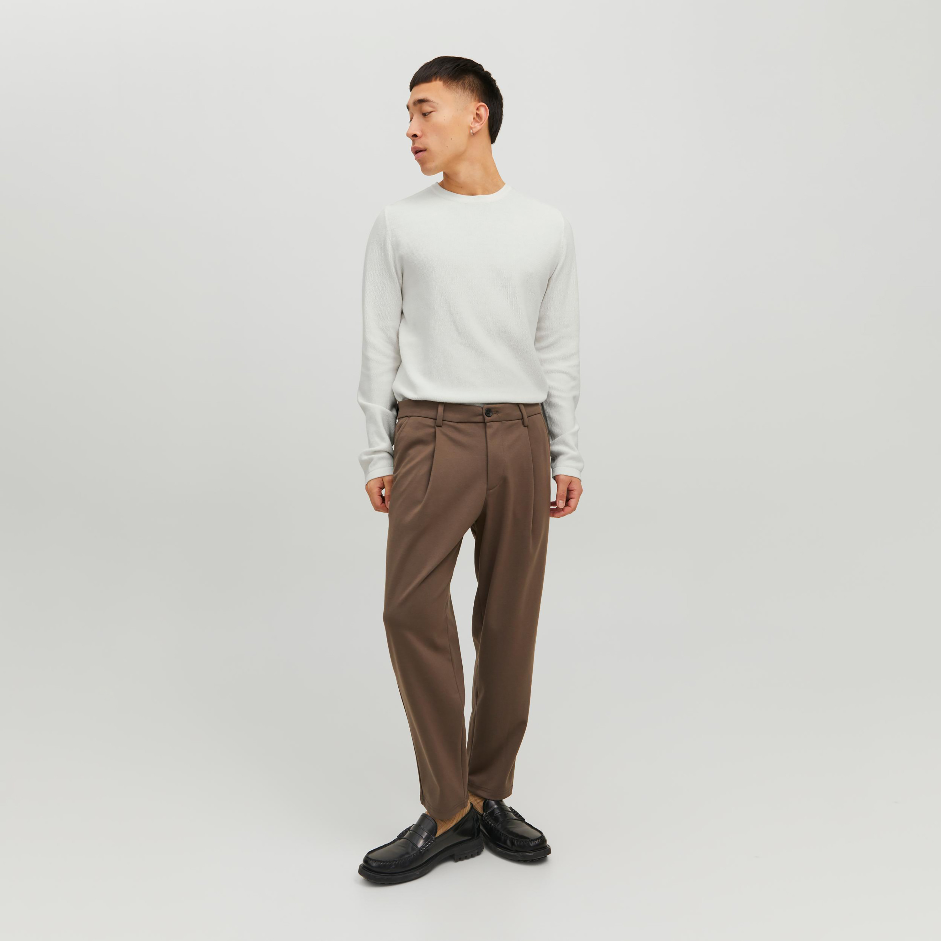 Jack & Jones Plain Crew Neck Long Sleeves Pullover-men-clothing-sweatersandpullovers-image-17