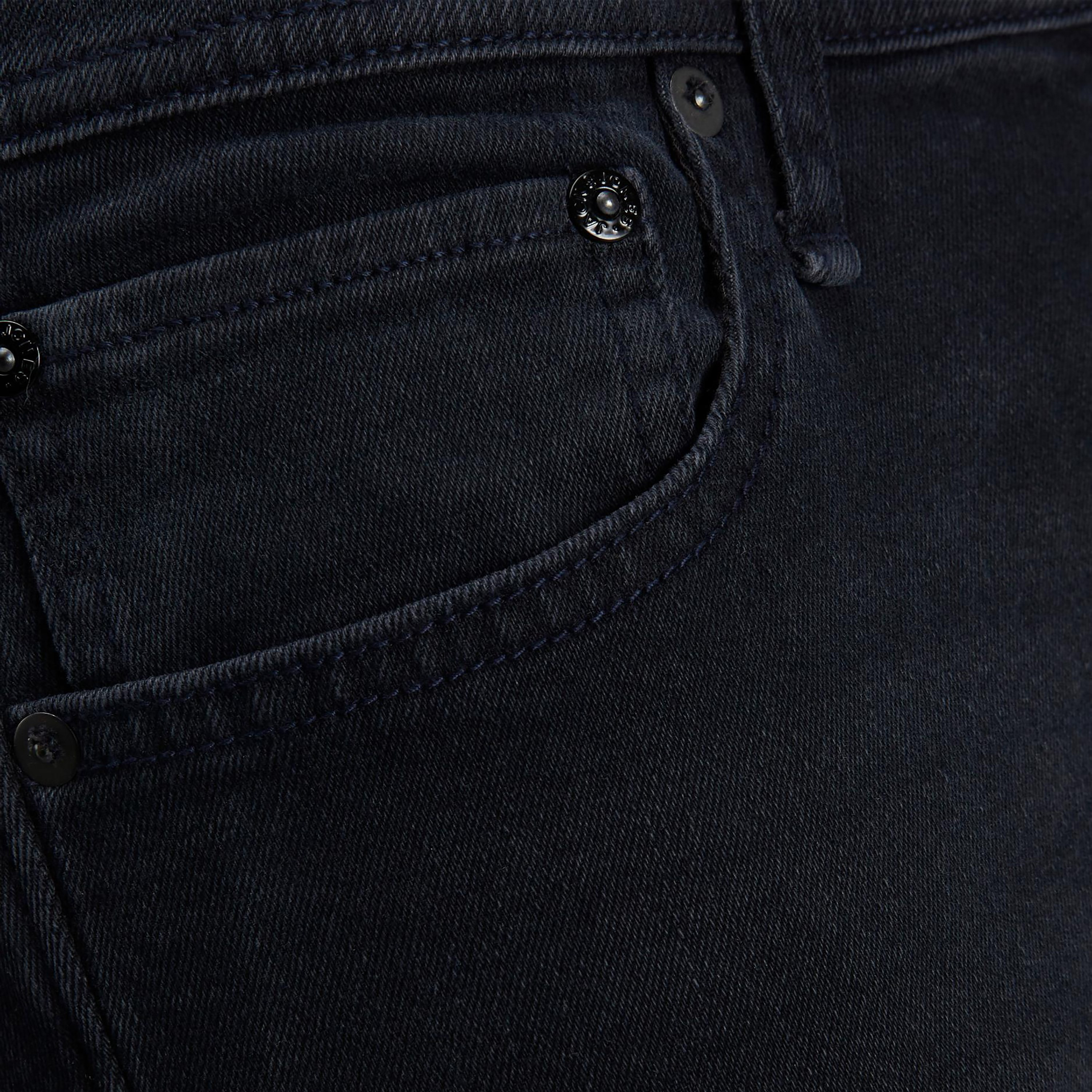 Jack & Jones Men Blue Plain Slim Fit Low-Rise Jeans-men-clothing-jeans-image-4
