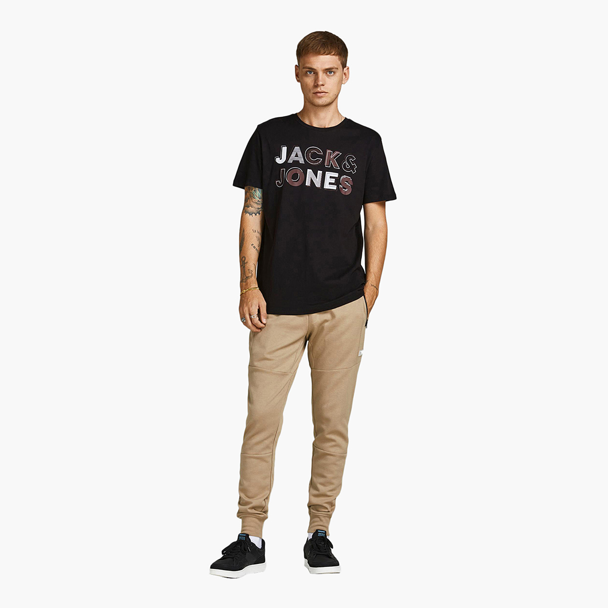 Jack & Jones Men Printed Crew Neck T-Shirt-men-clothing-tshirtsandpolos-tshirts-image-3