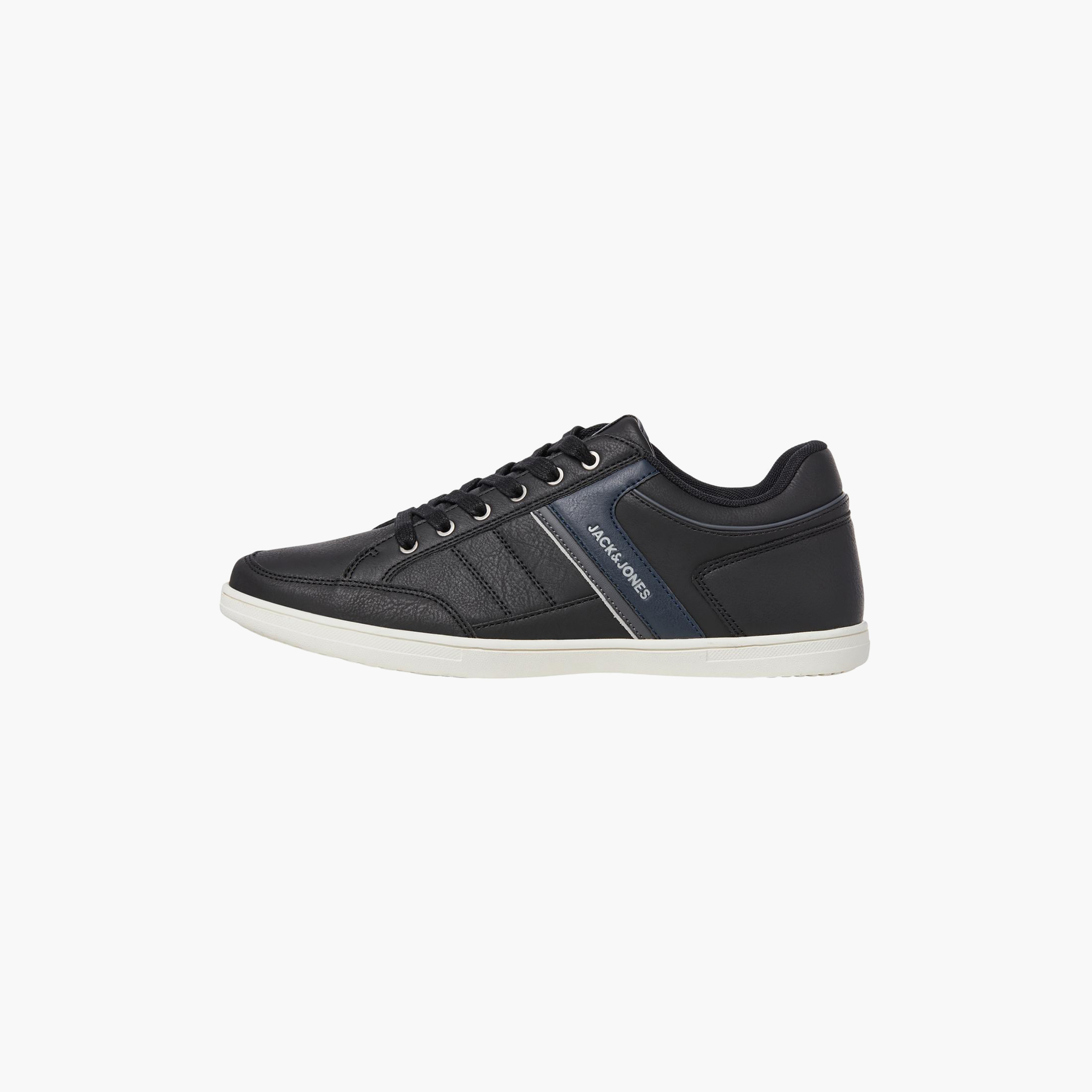 سنيكرز ذو جفوبرادفيلد من جاك آند جونز للرجال مع رباط برقبة منخفضة | 12203489-men-shoes-sneakers-image-2