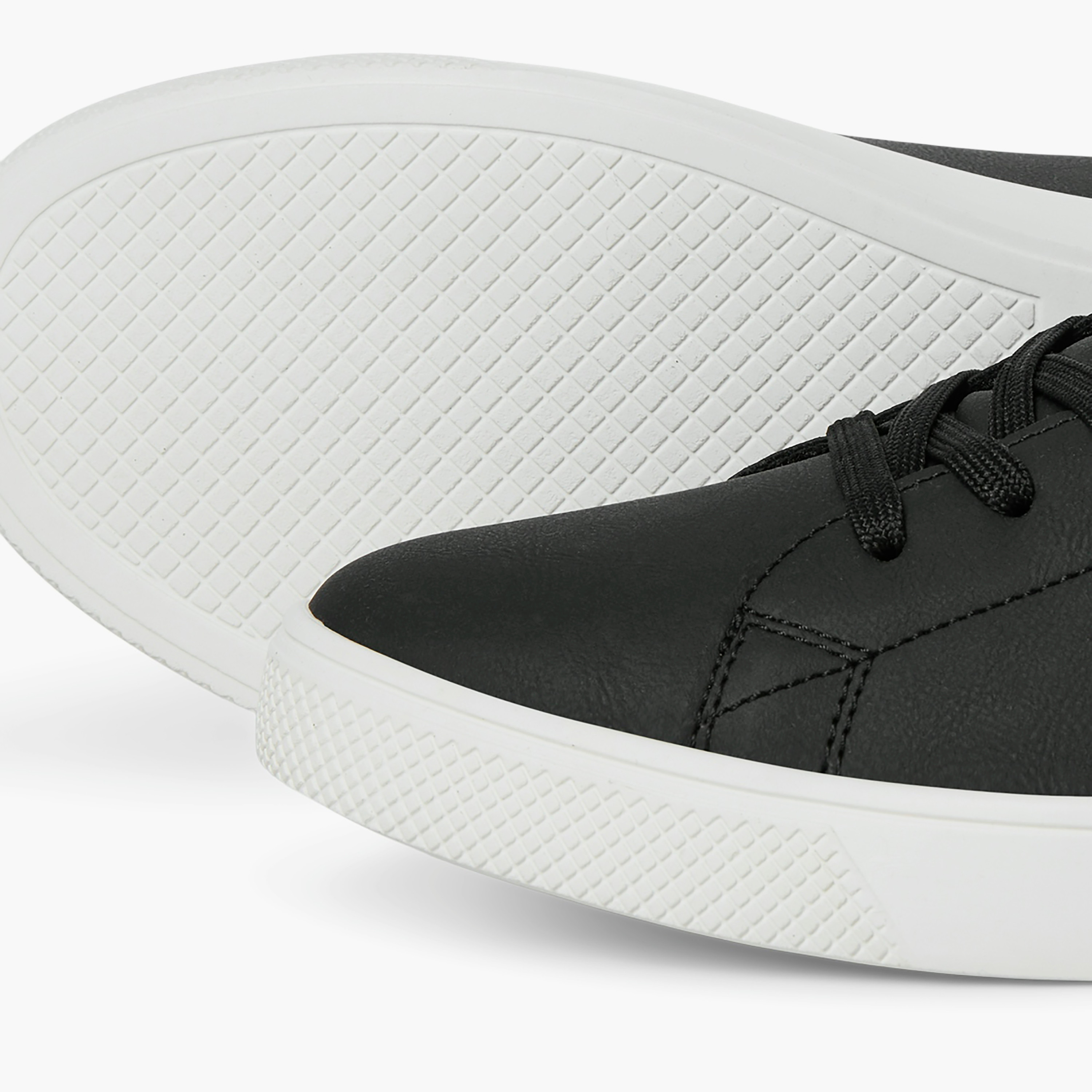 Jack & Jones Men's Lace-Up Low Top Sneakers | 12203642-men-shoes-sneakers-image-2