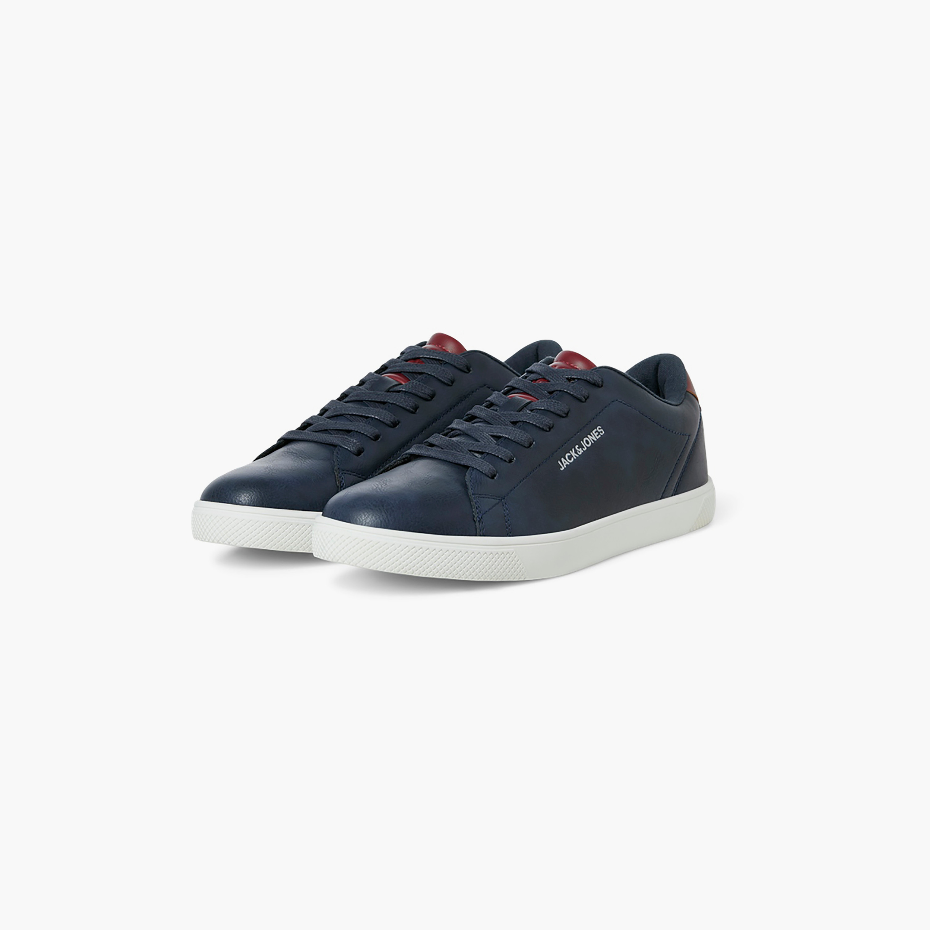 حذاء رياضي رجالي برباط علوي منخفض من جاك آند جونز | 12203642-men-shoes-sneakers-image-7