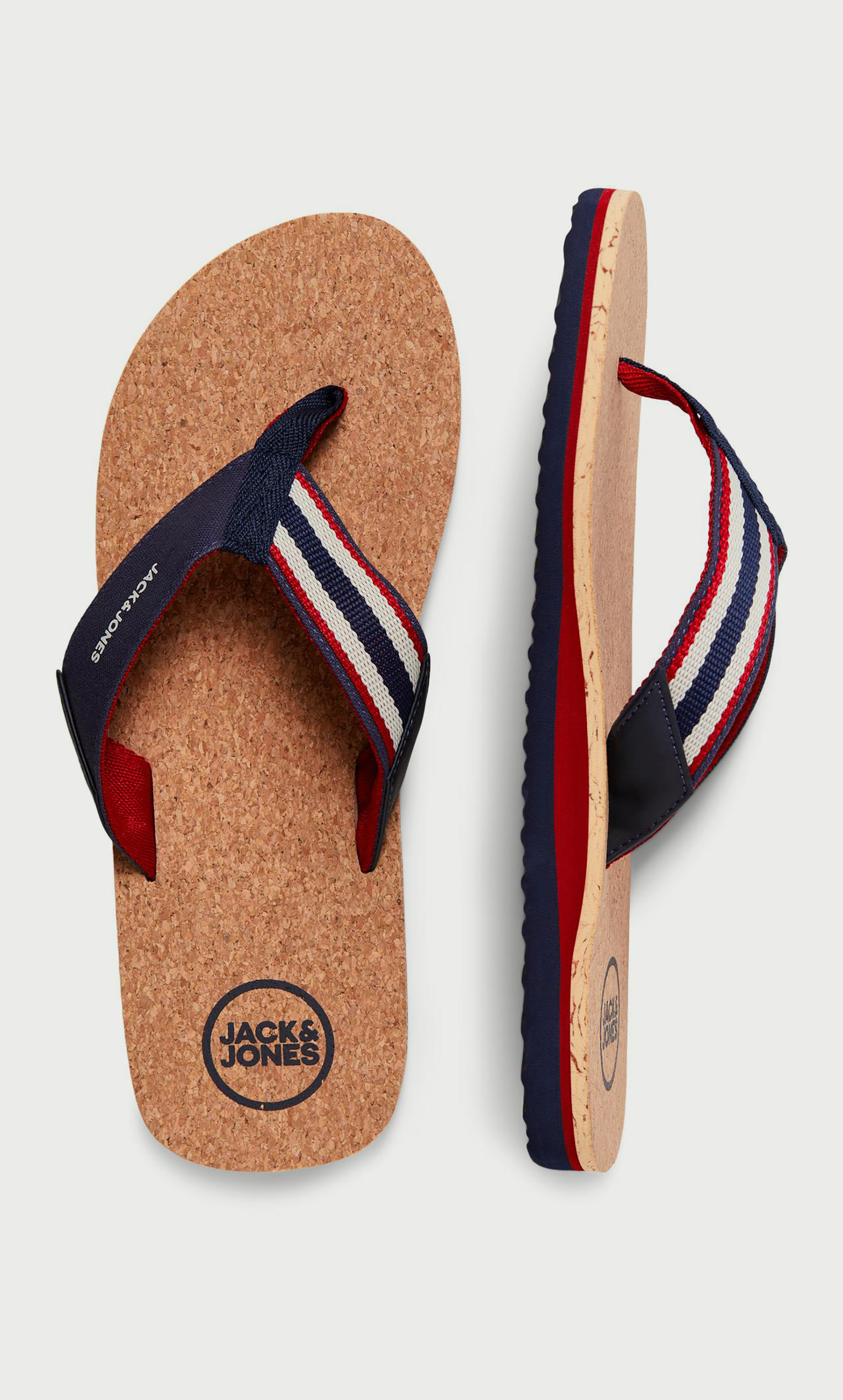 فليب فلوب كاجوال من جاك آند جونز للرجال  12203967-men-shoes-flipflopsandslides-image-10