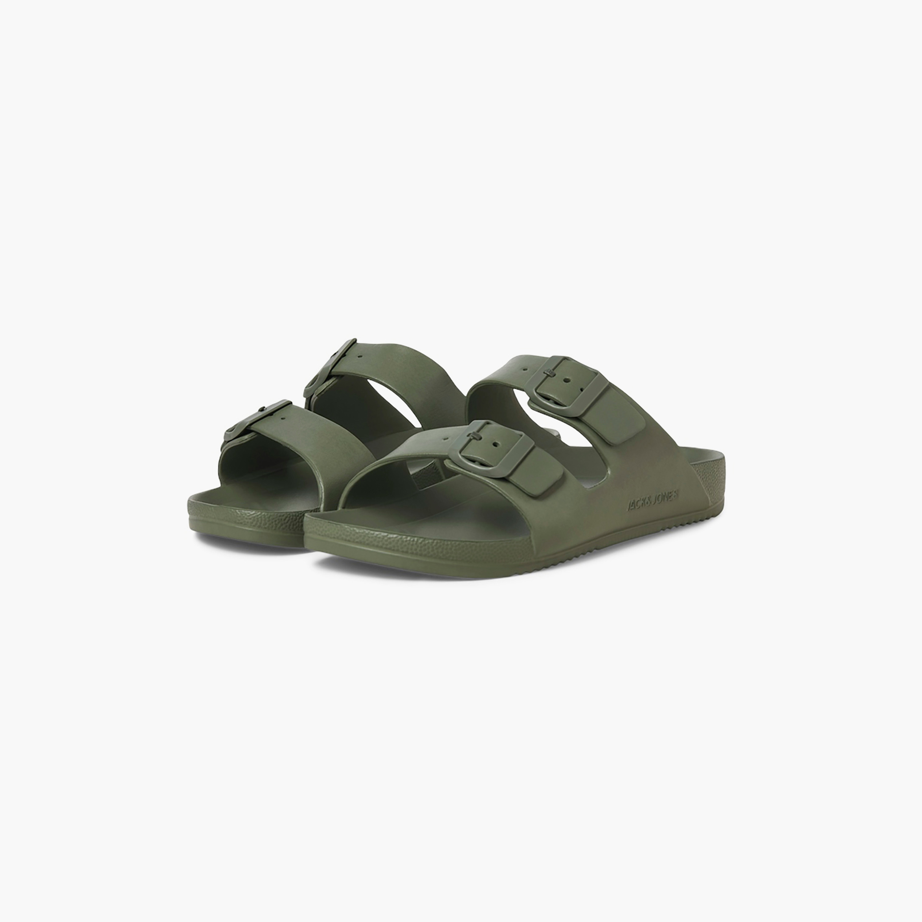 Jack & Jones Men's Buckle Detail Slide Sandals | 12204004-CP_BESTPRICE_EXCLUSION-image-1
