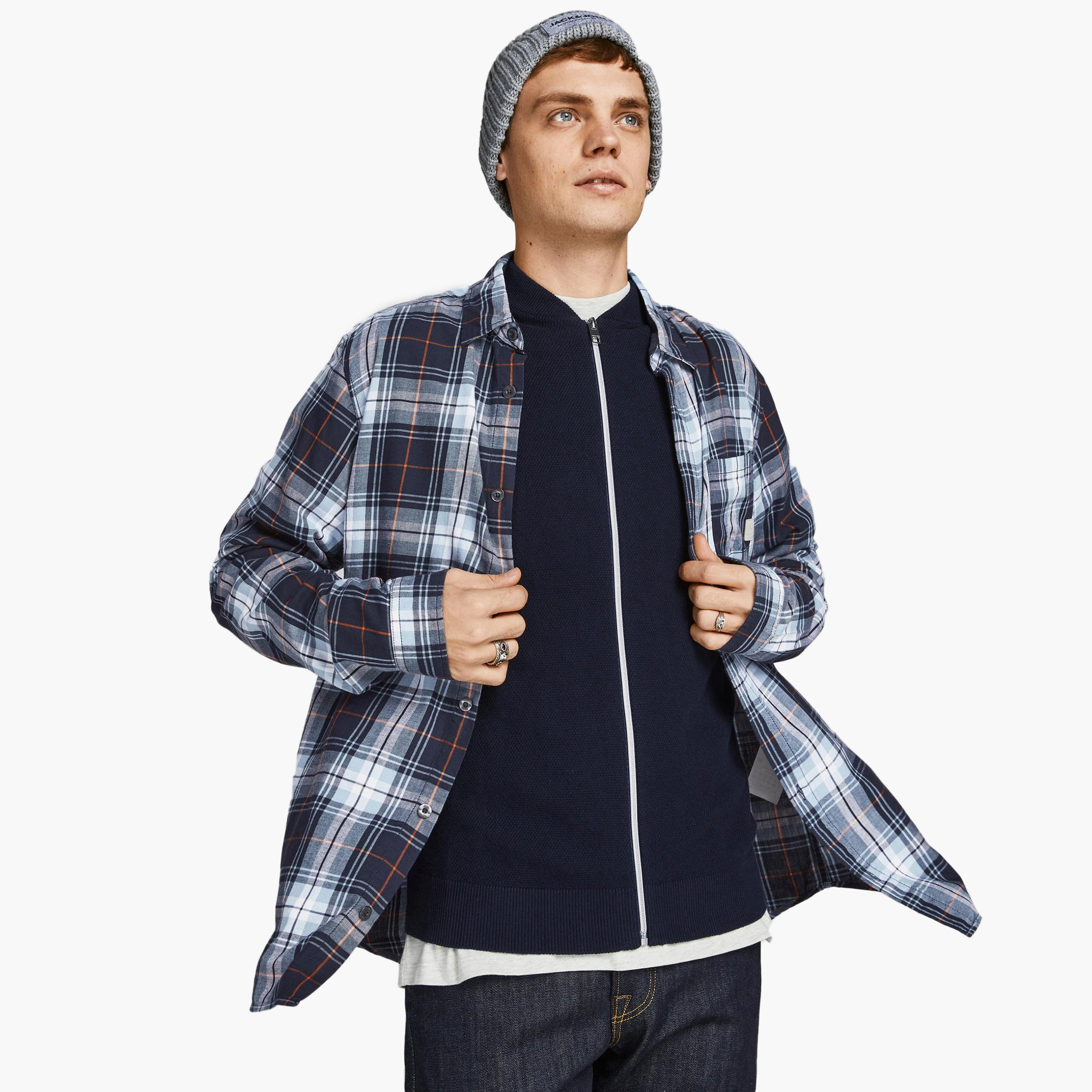 جاك آند جونس أزرق قميص-men-clothing-shirts-image-6