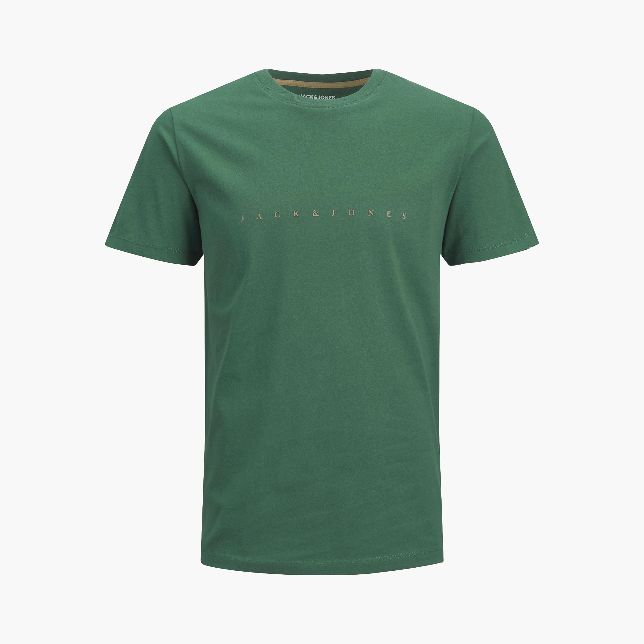 تيشيرت بياقة ضيقة وأكمام قصيرة وطبعات من جاك آند جونز-men-clothing-tshirtsandpolos-tshirts-image-14