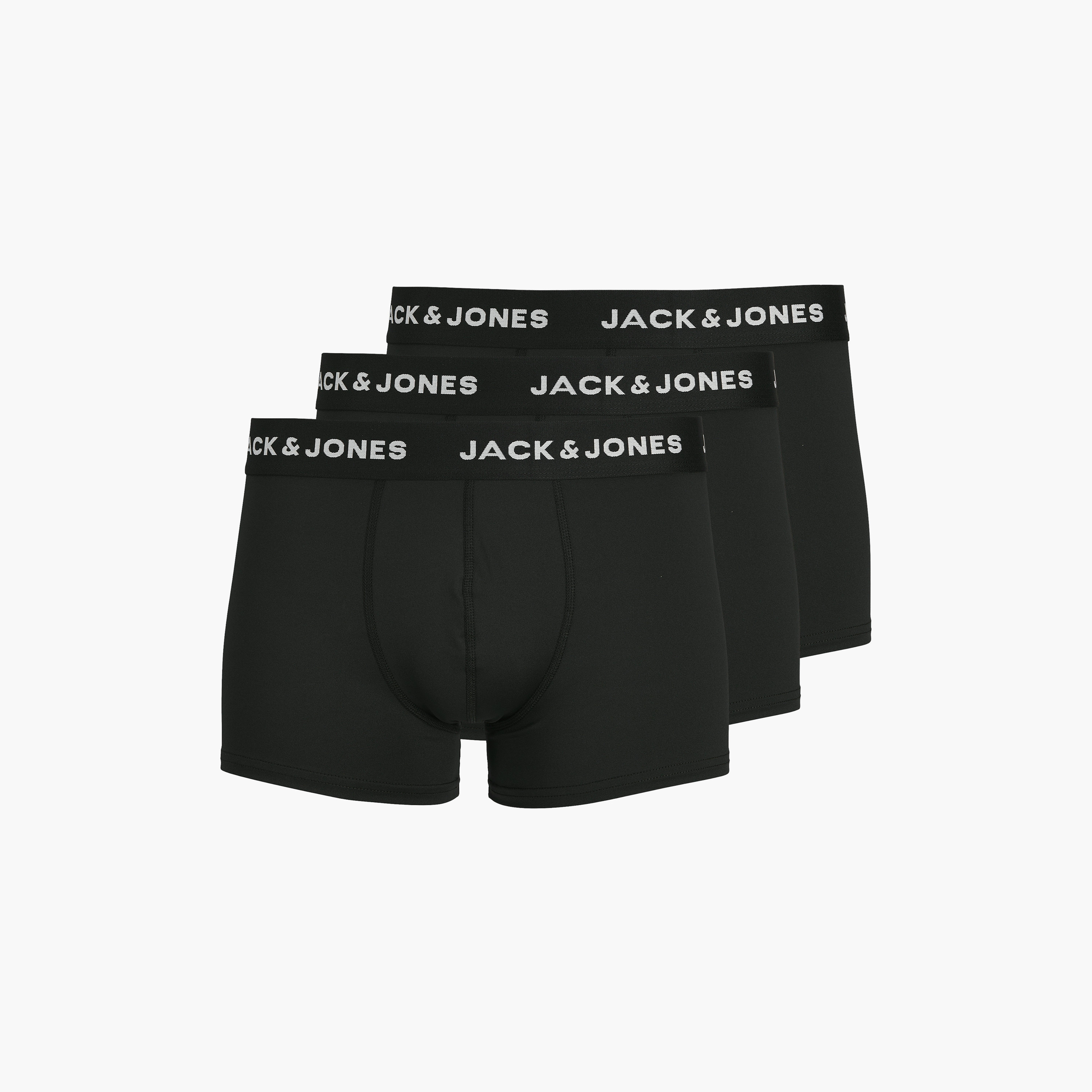 مجموعة من 3 سراويل داخلية سادة بطبعة العلامة التجارية للرجال من جاك اند جونز-men-clothing-innerwear-underwear-image-1