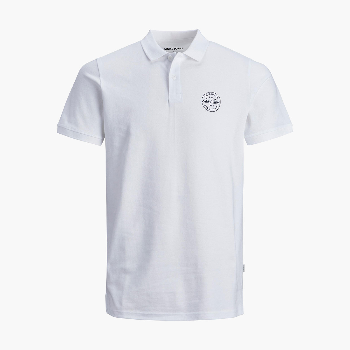 Jack & Jones Logo Collared Short Sleeves Polo T-Shirt-men-clothing-tshirtsandpolos-polos-image-3