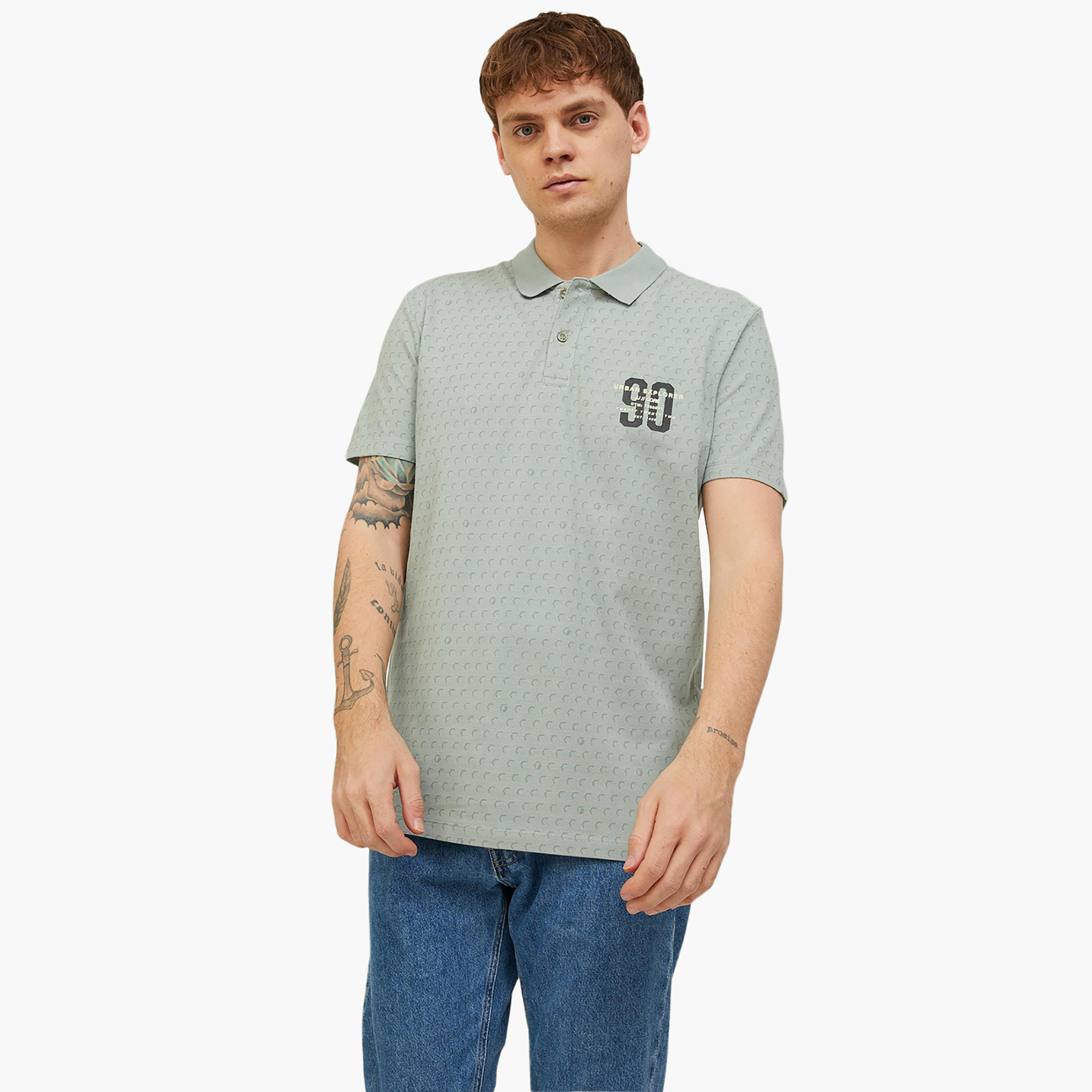 جاك آند جونس رمادي قميص بولو-men-clothing-tshirtsandpolos-polos-image-4