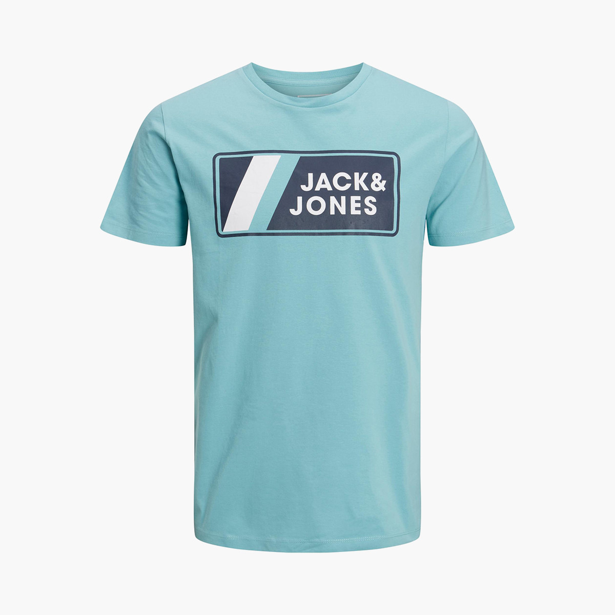 تي شيرت جاك آند جونز رجالي أزرق مطبوع بياقة مستديرة وأكمام قصيرة-men-clothing-tshirtsandpolos-tshirts-image-4