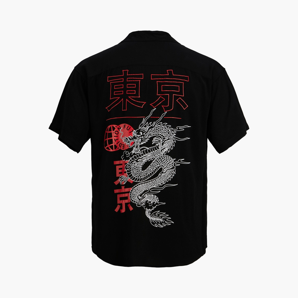 قميص جاك آند جونز رجالي بياقة وأكمام قصيرة مع جرافيك بلون بيج-men-clothing-shirts-image-6