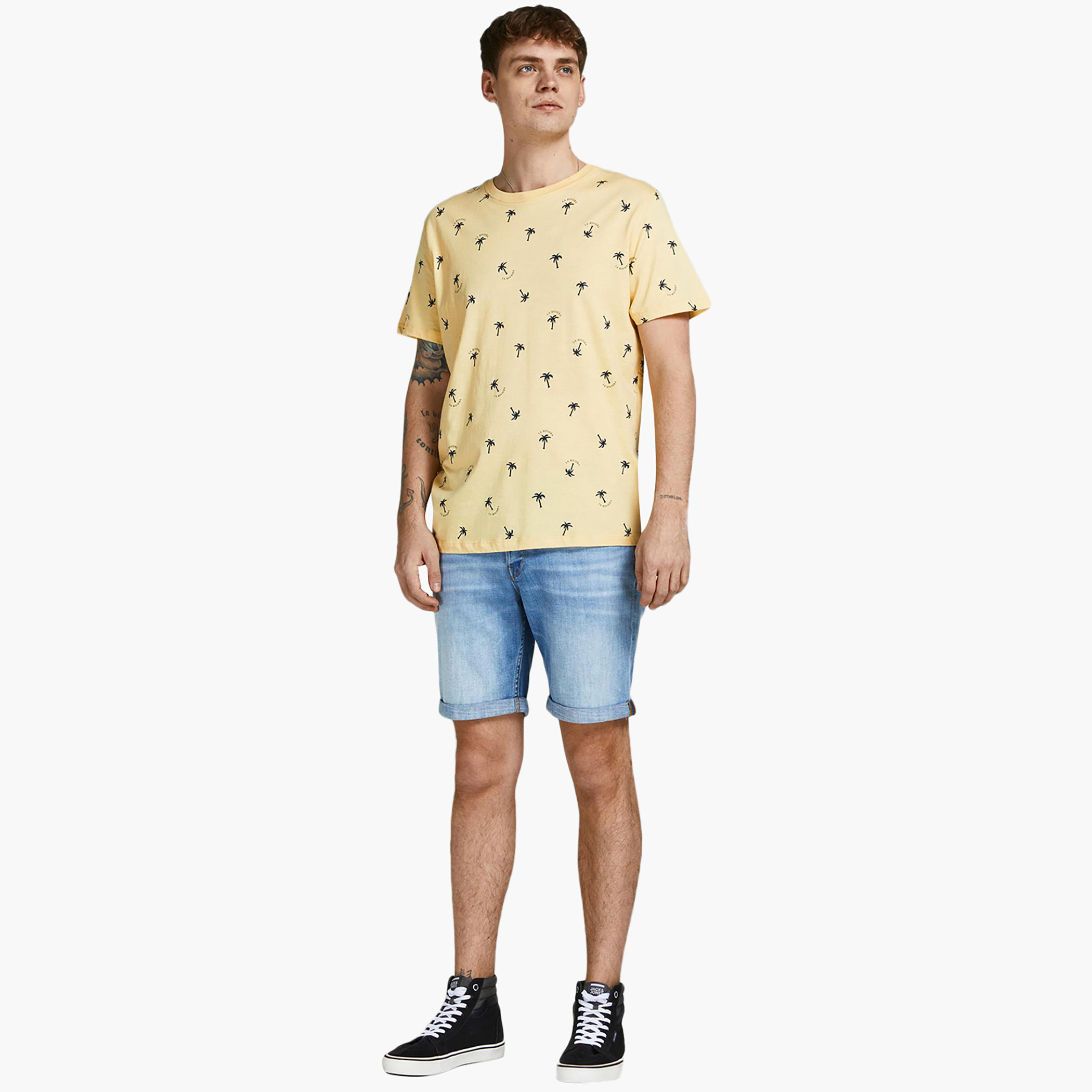 جاك آند جونس الأصفر تي شيرت-men-clothing-tshirtsandpolos-tshirts-image-6