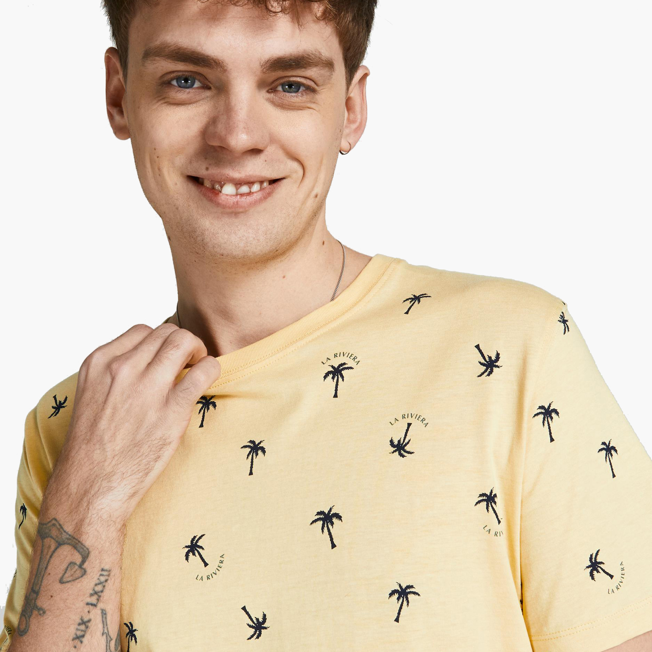 جاك آند جونس الأصفر تي شيرت-men-clothing-tshirtsandpolos-tshirts-image-7