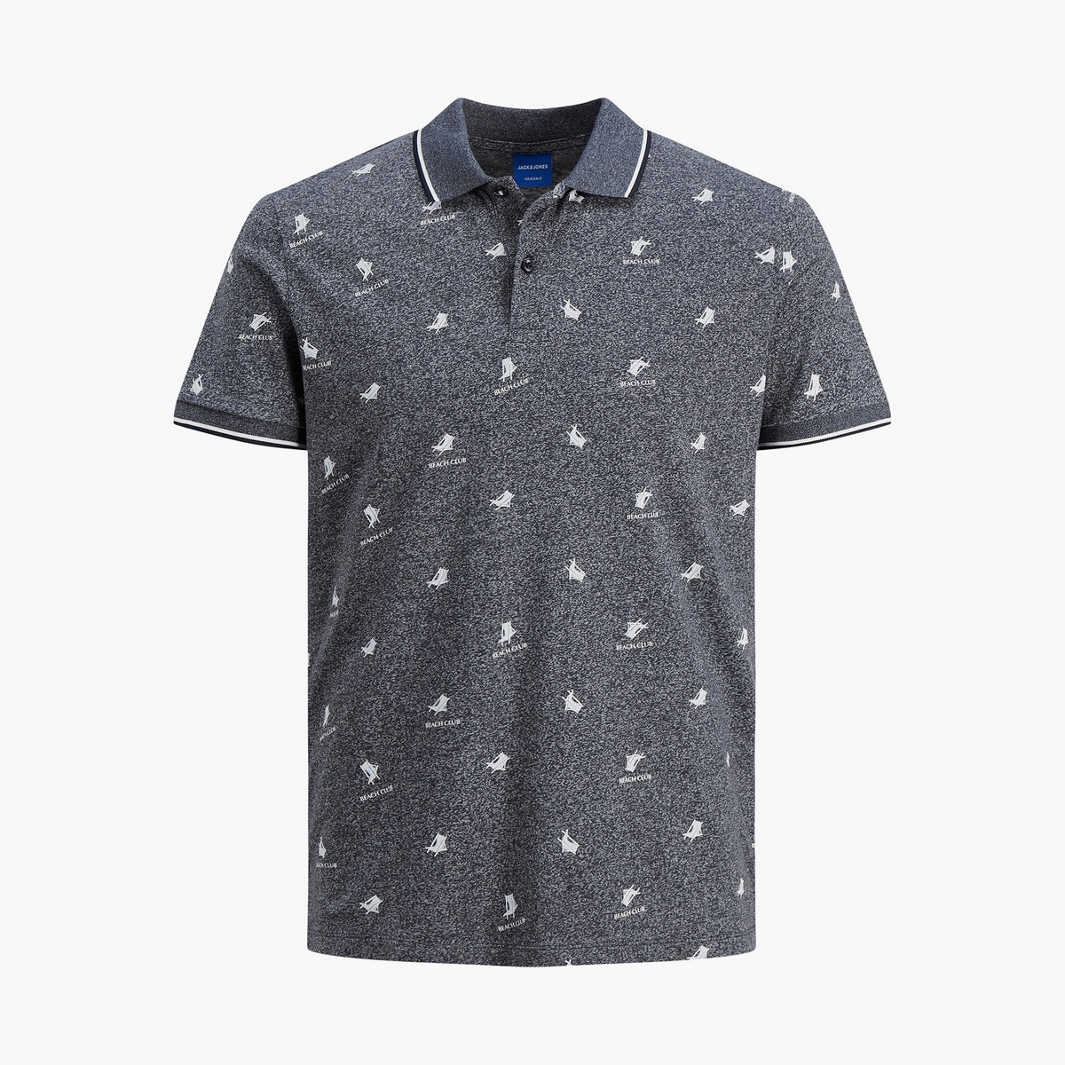 جاك آند جونس رمادي قميص بولو-men-clothing-tshirtsandpolos-polos-image-1