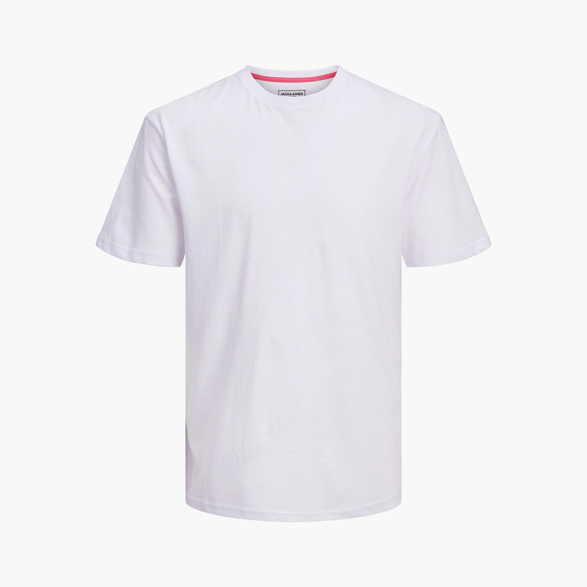 قميص جاك وجوكس بأكمام قصيرة وياقة دائرية وطبعة بيضاء للرجال-men-clothing-tshirtsandpolos-tshirts-image-1
