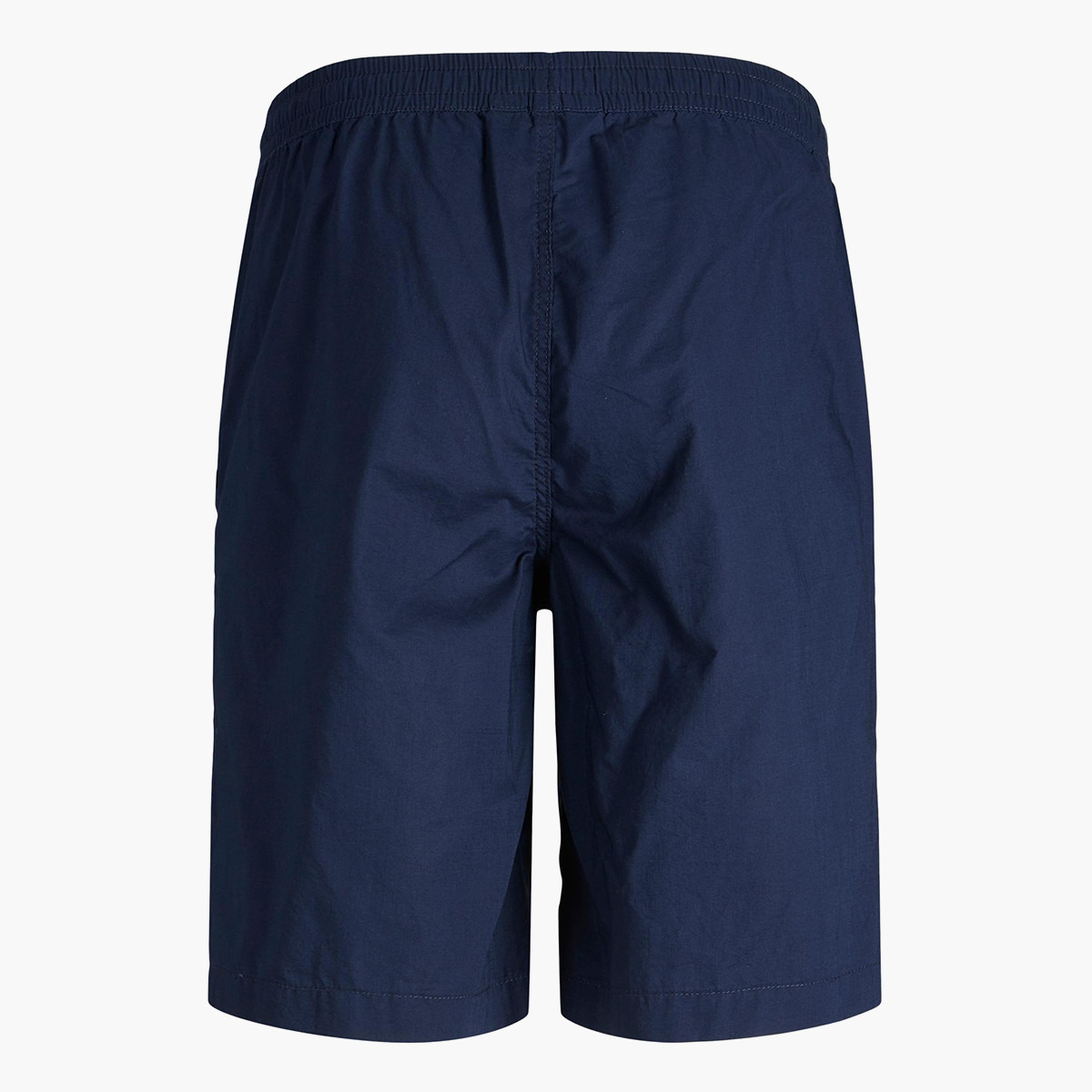 Jack & Jones Men Navy Blue Solid Drawstring Shorts-men-clothing-bottoms-shorts-image-2