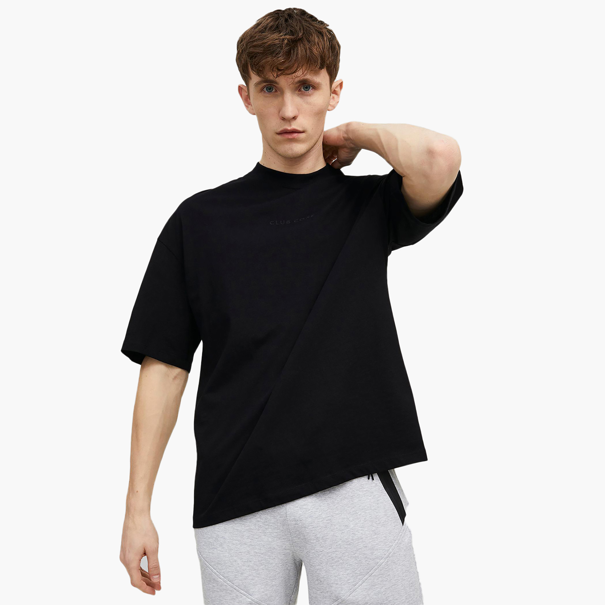 جاك آند جونس أسود تي شيرت-men-clothing-tshirtsandpolos-tshirts-image-1
