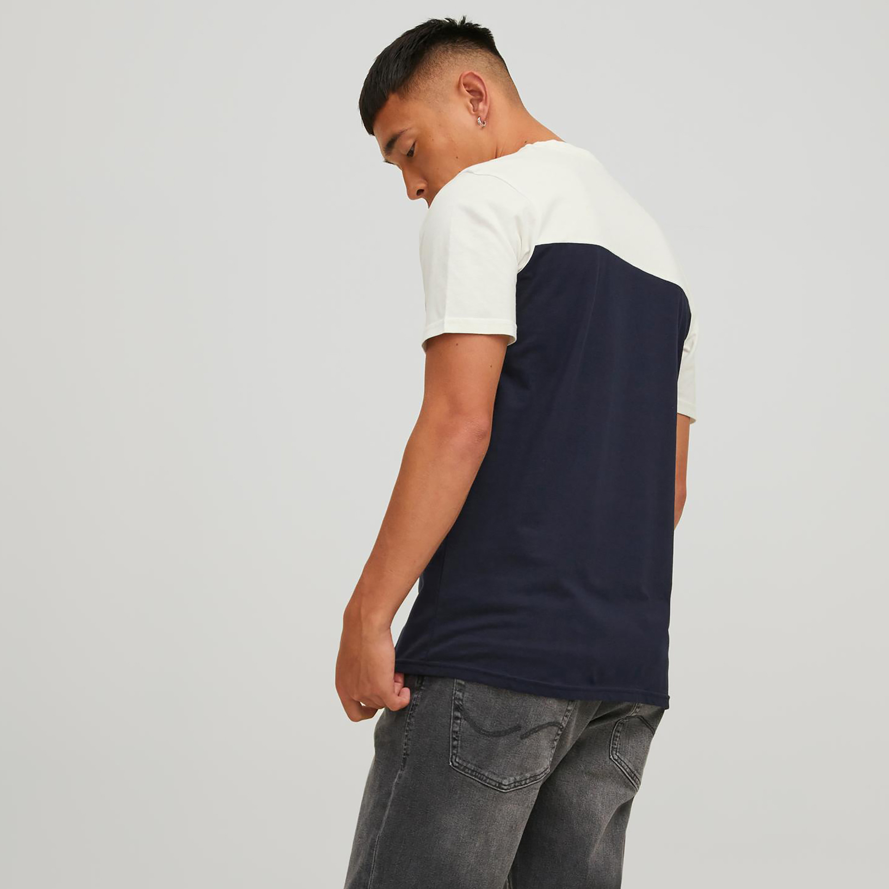 Jack & Jones Logo Crew Neck Short Sleeves T-Shirt-men-clothing-tshirtsandpolos-tshirts-image-4