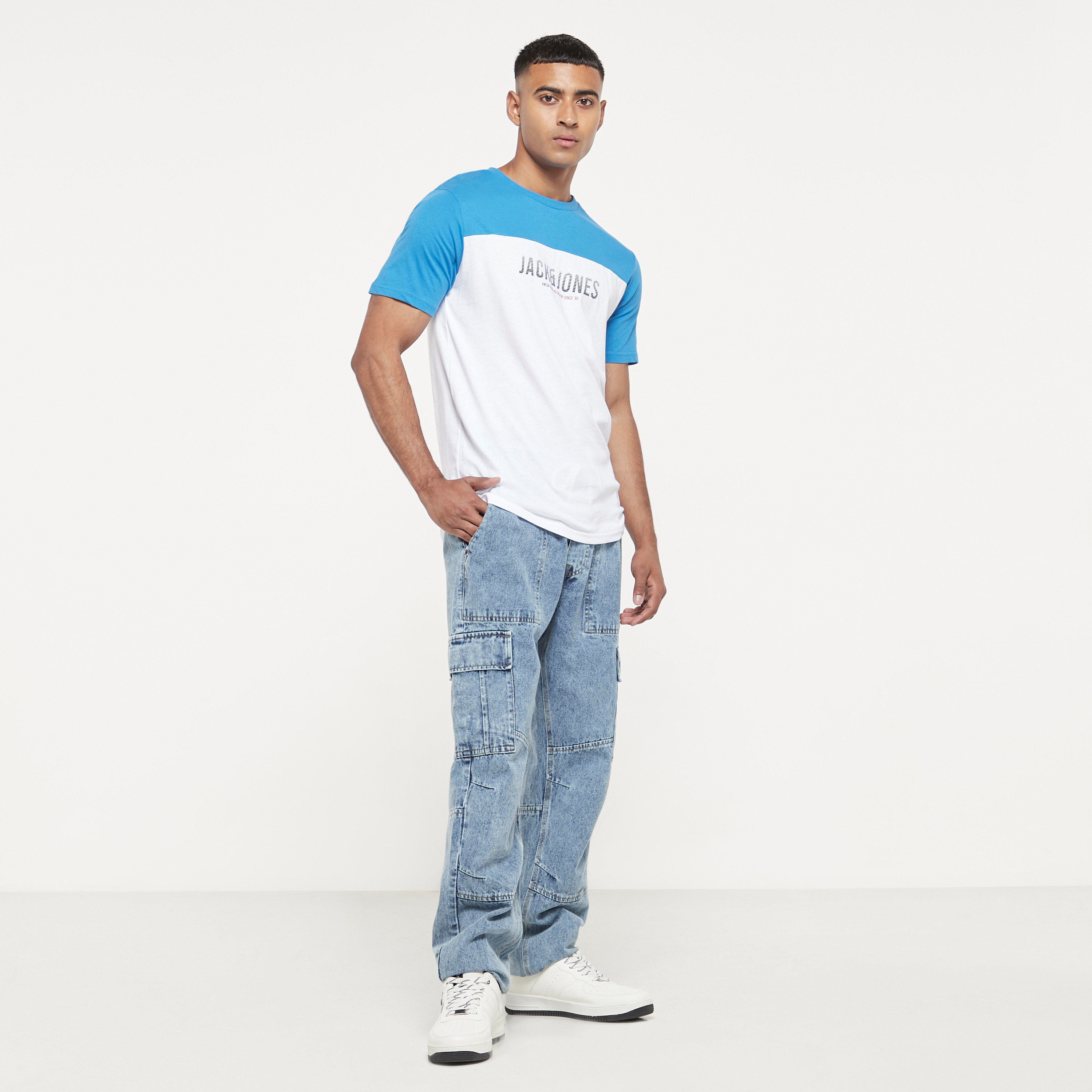 Jack & Jones Logo Crew Neck Short Sleeves T-Shirt-men-clothing-tshirtsandpolos-tshirts-image-2