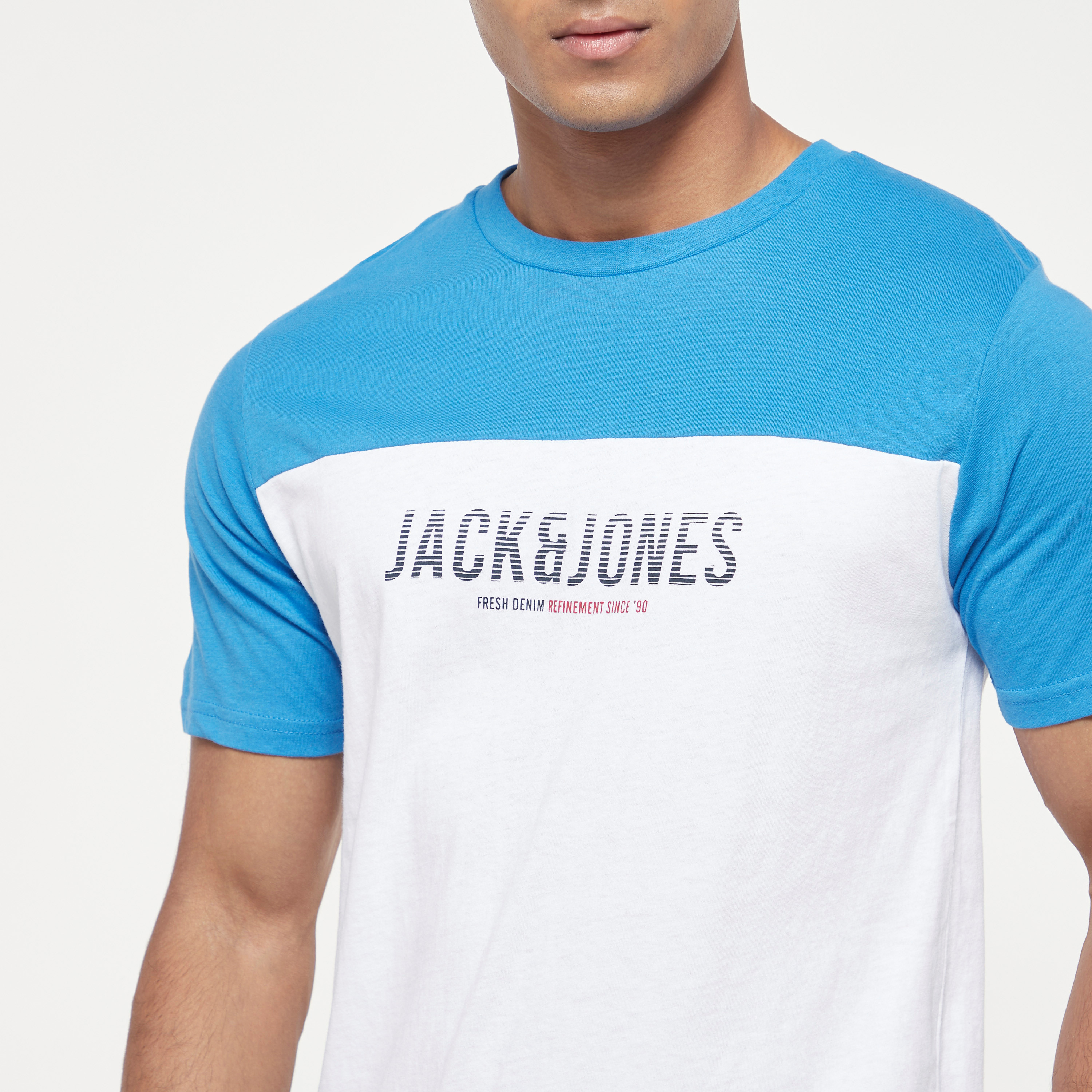 Jack & Jones Logo Crew Neck Short Sleeves T-Shirt-men-clothing-tshirtsandpolos-tshirts-image-4