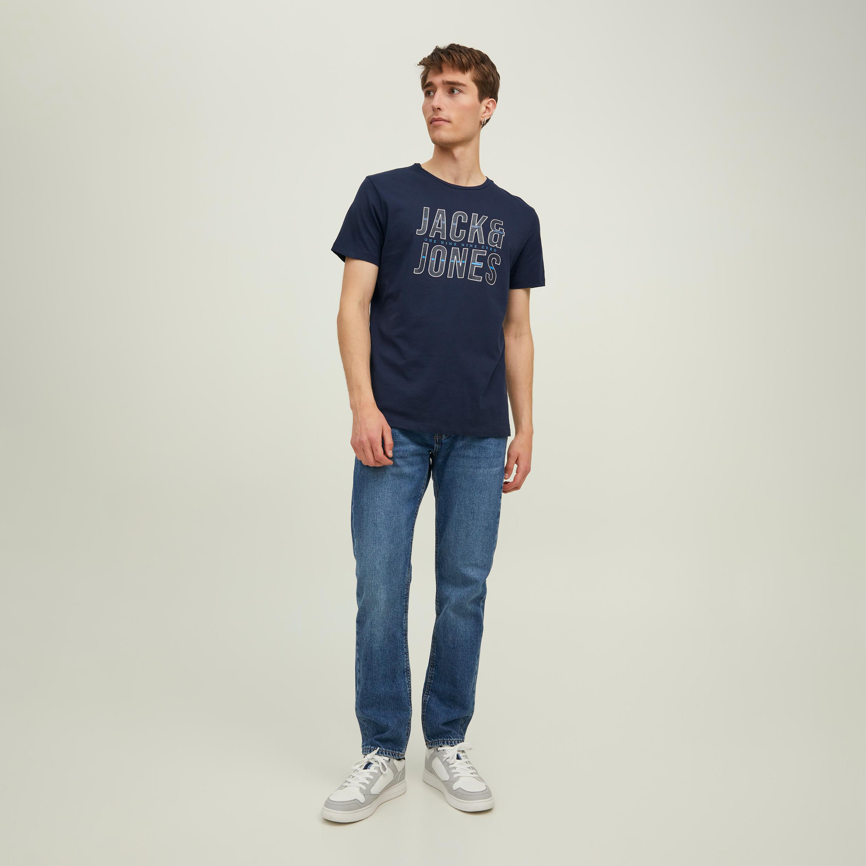 Jack & Jones Printed Crew Neck Short Sleeves T-Shirt-men-clothing-tshirtsandpolos-tshirts-image-2