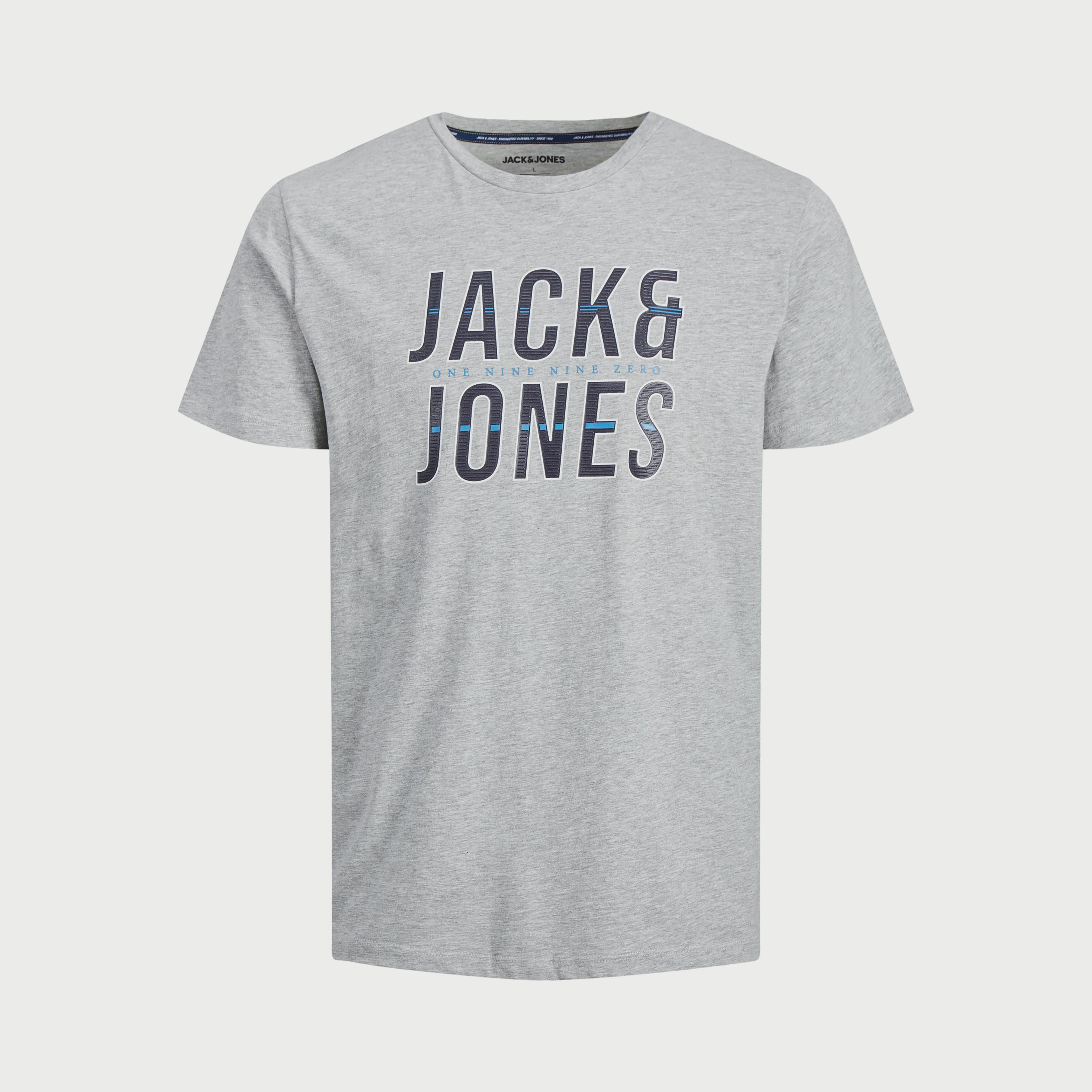 تي شيرت من جاك آند جونز مطبوع بأكمام قصيرة و ياقة مستديرة-men-clothing-tshirtsandpolos-tshirts-image-8