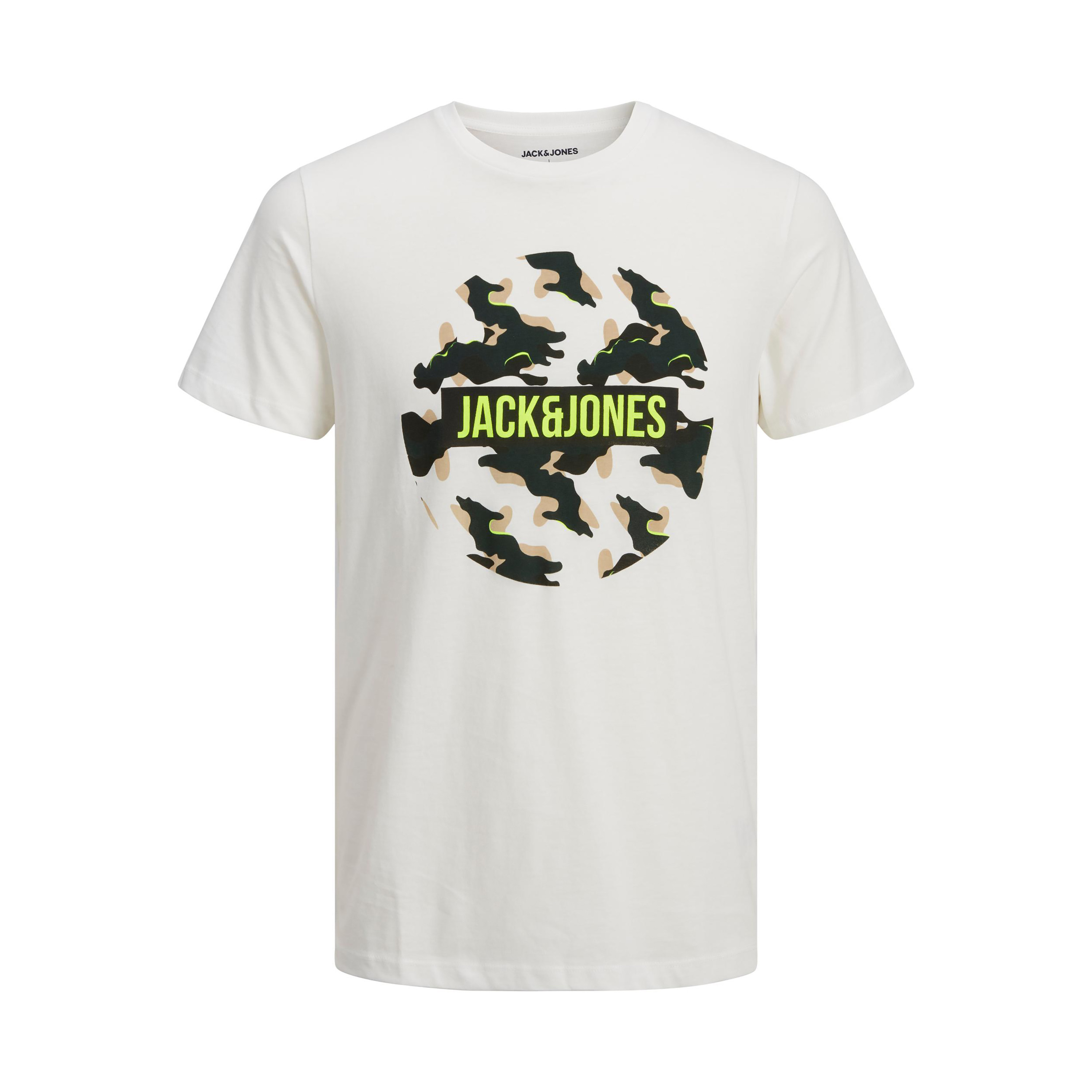 تي شيرت رجالي من جاك آند جونز بأكمام قصيرة و ياقة مستديرة و مطبوع مع لون اسود-men-clothing-tshirtsandpolos-tshirts-image-11