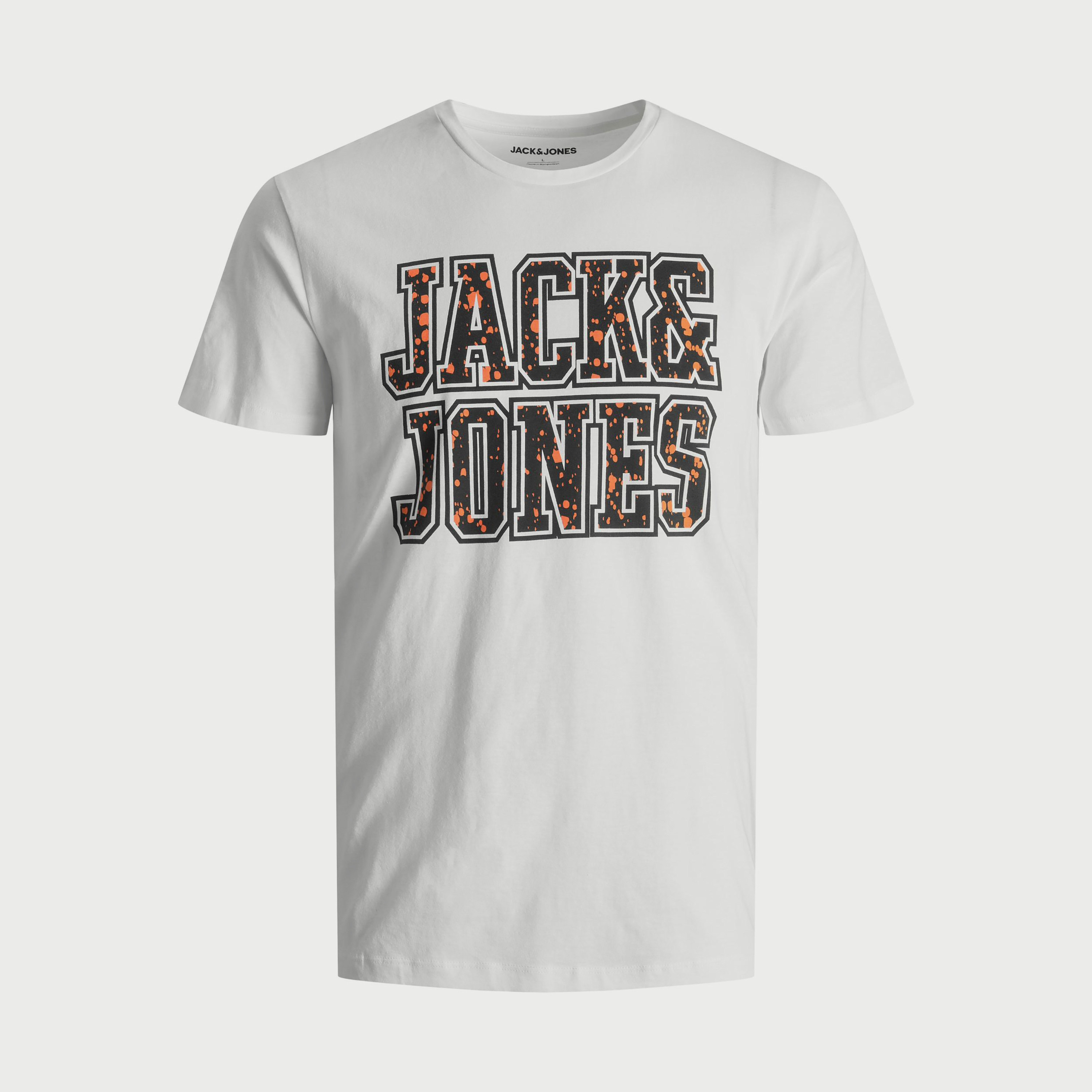 تي شيرت من جاك آند جونز مطبوع بأكمام قصيرة و ياقة مستديرة-men-clothing-tshirtsandpolos-tshirts-image-3