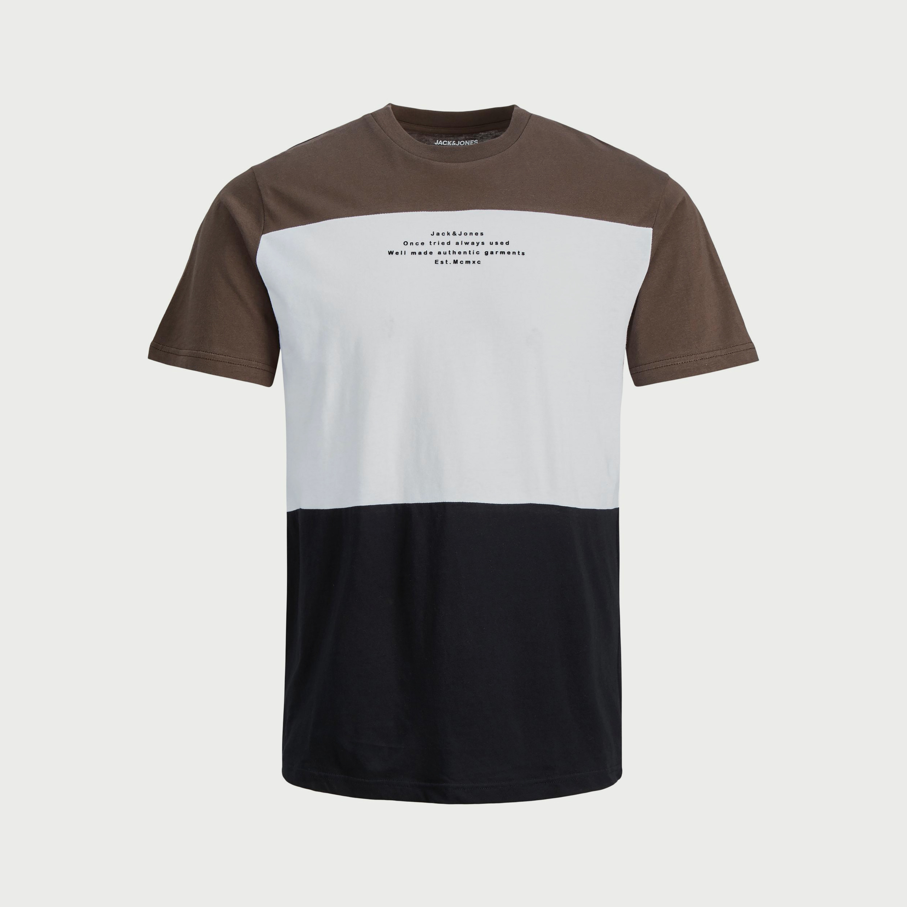 تي شيرت من جاك آند جونز بأكمام قصيرة و ياقة مستديرة و ضيقة-men-clothing-tshirtsandpolos-tshirts-image-13