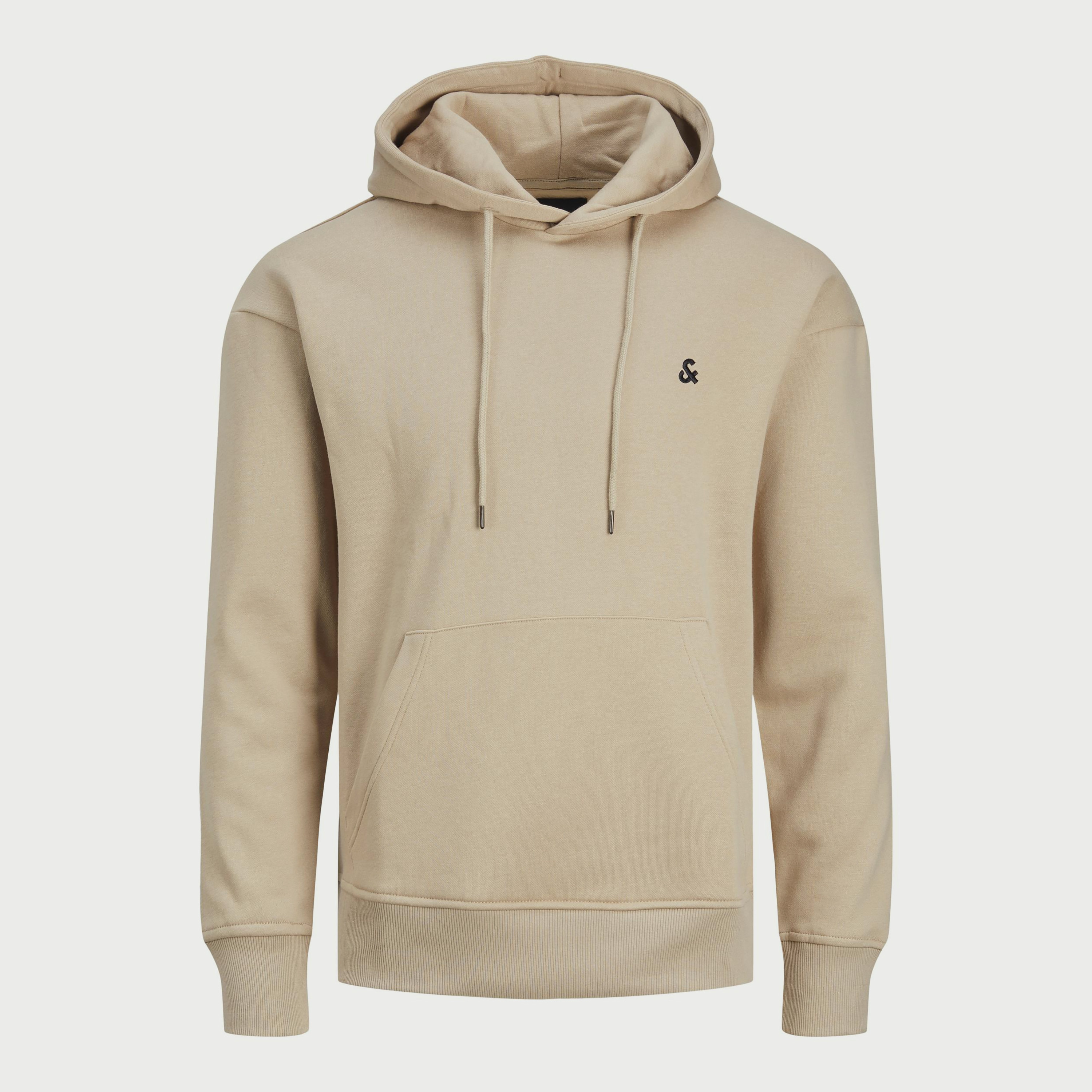 هودي من جاك آند جونز سادة بأكمام طويلة وجيب كانغارو-men-winterwear-hoodiesandsweatshirts-image-5