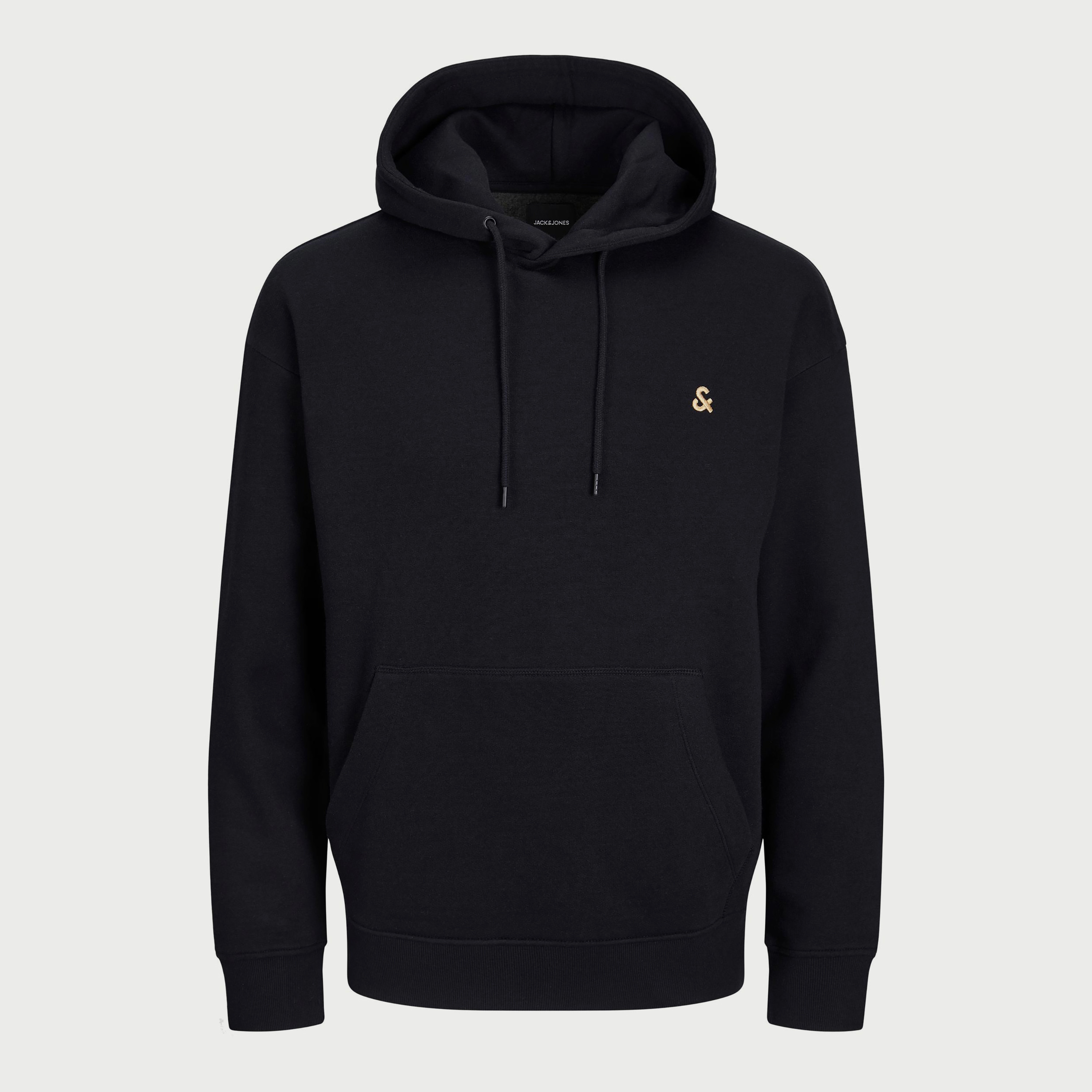 هودي من جاك آند جونز سادة بأكمام طويلة وجيب كانغارو-men-winterwear-hoodiesandsweatshirts-image-10