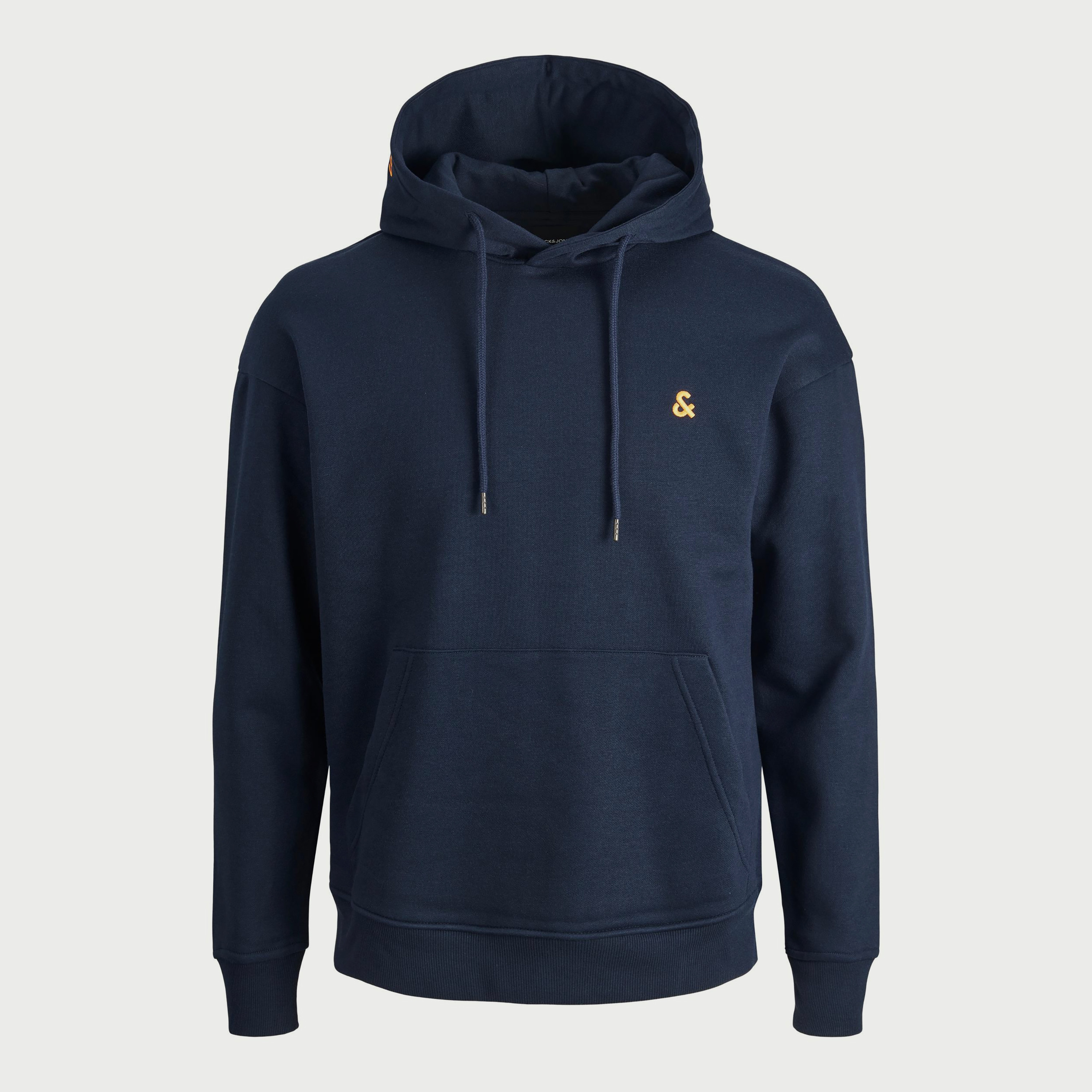 هودي من جاك آند جونز سادة بأكمام طويلة وجيب كانغارو-men-winterwear-hoodiesandsweatshirts-image-15