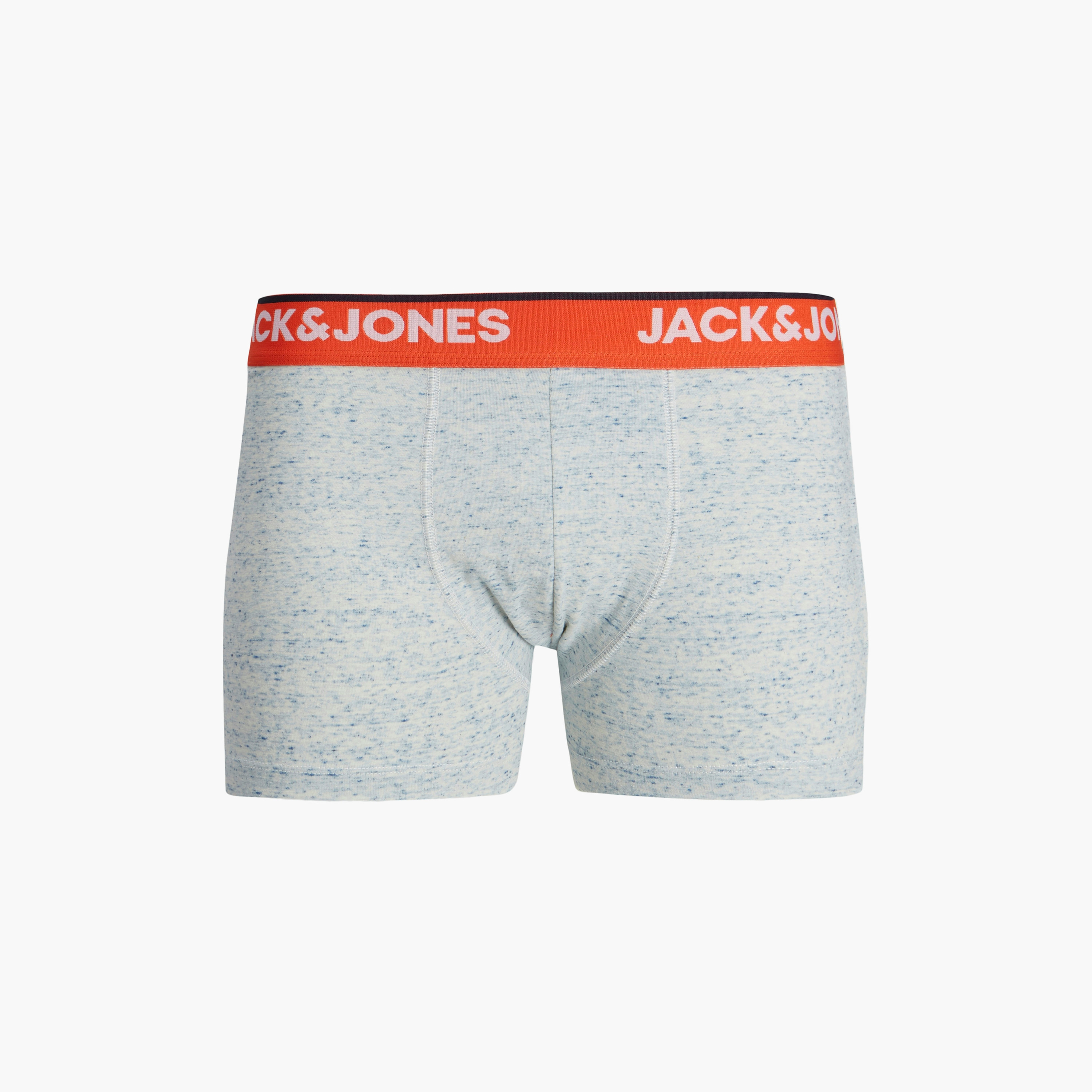 Jack & Jones Pack of 3 Brand Print Elasticated Waistband Men's Trunks-men-clothing-innerwear-underwear-image-4