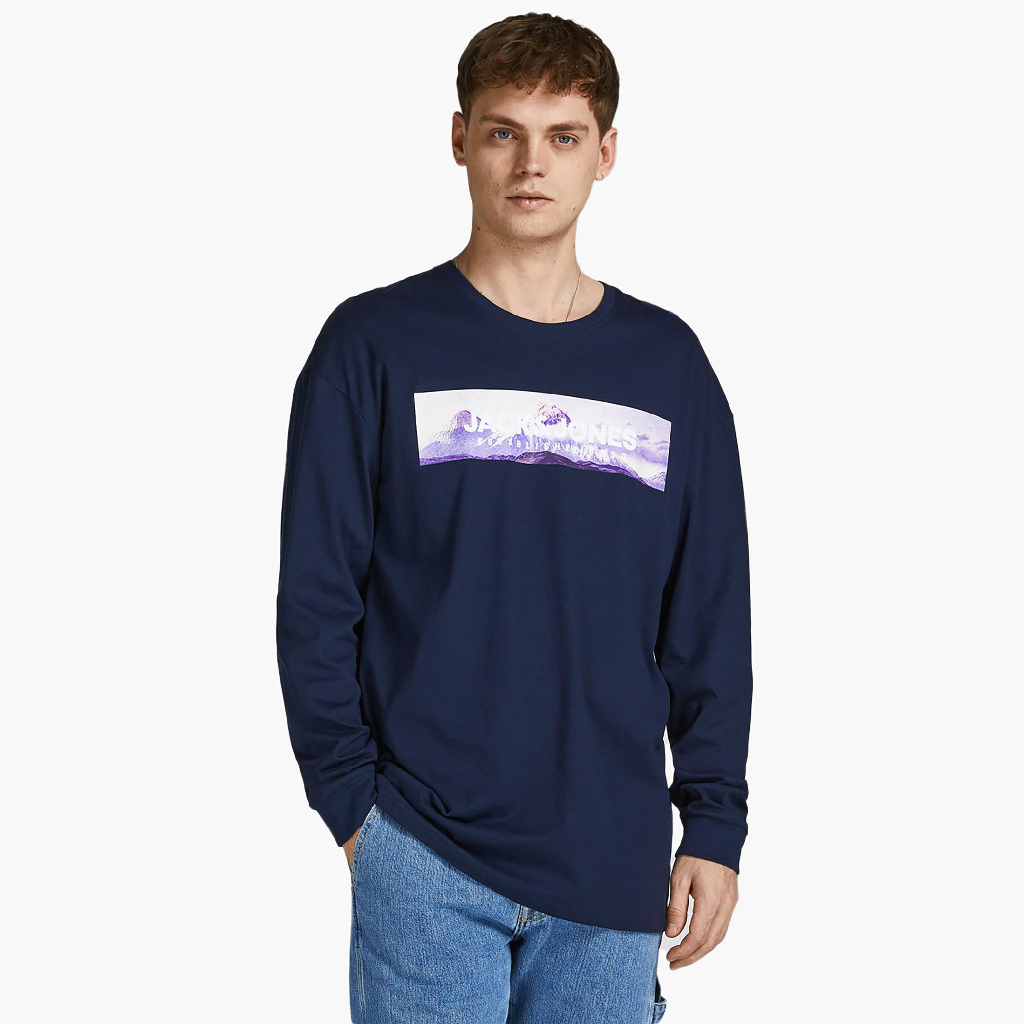 جاك آند جونس أزرق تي شيرت-men-clothing-tshirtsandpolos-tshirts-image-1