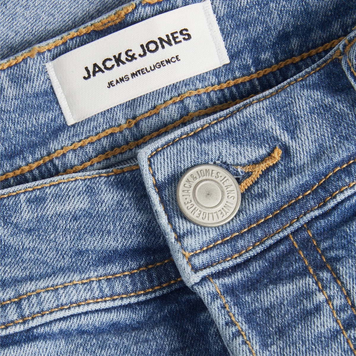 Jack & Jones Men Blue Ripped Slim Fit Jeans with Pocket-men-clothing-bottoms-jeans-image-4