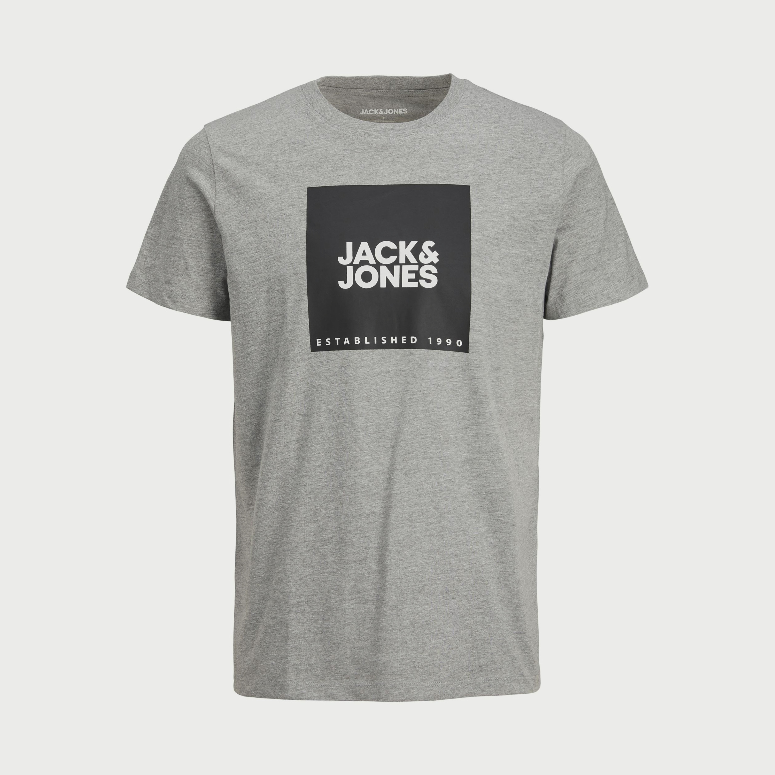 تي شيرت مطبوعة بأكمام قصيرة ورقبة مستديرة من جاك اند جونز-men-clothing-tshirtsandpolos-tshirts-image-4
