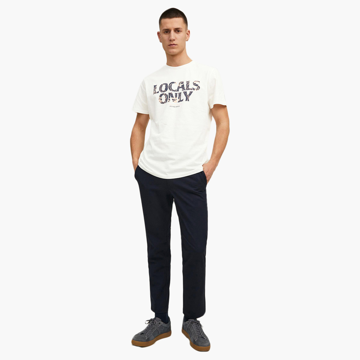 قميص جاك وجوكس بأكمام قصيرة وياقة دائرية وطبعة بيضاء للرجال-men-clothing-tshirtsandpolos-tshirts-image-5